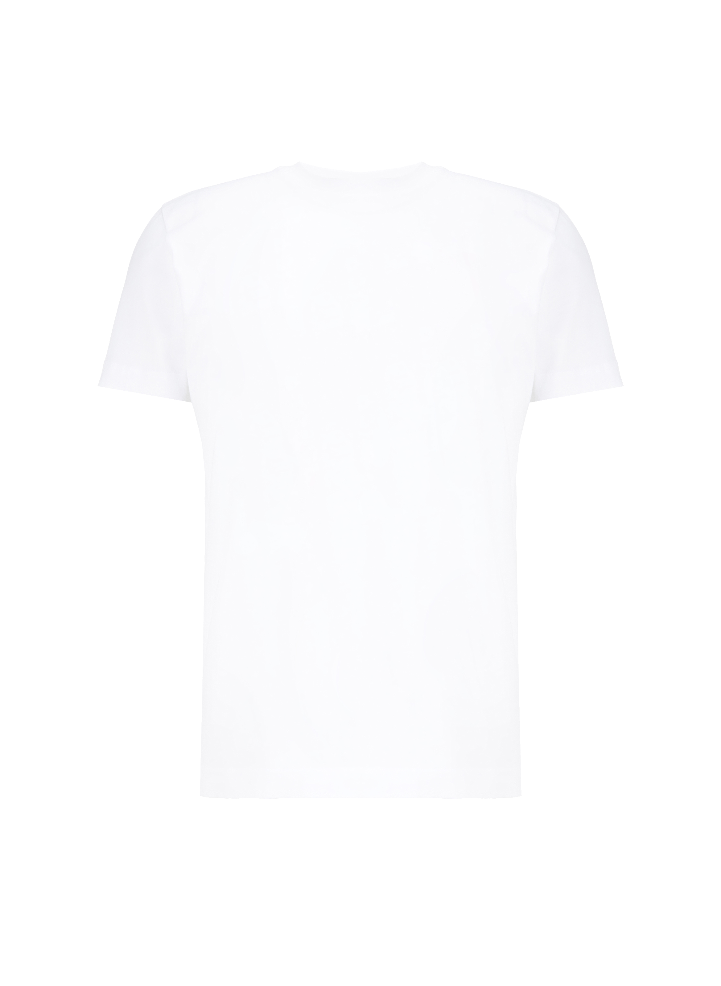 Round neck t-shirt in organic cotton jeff-o. AU PRINTEMPS PARIS