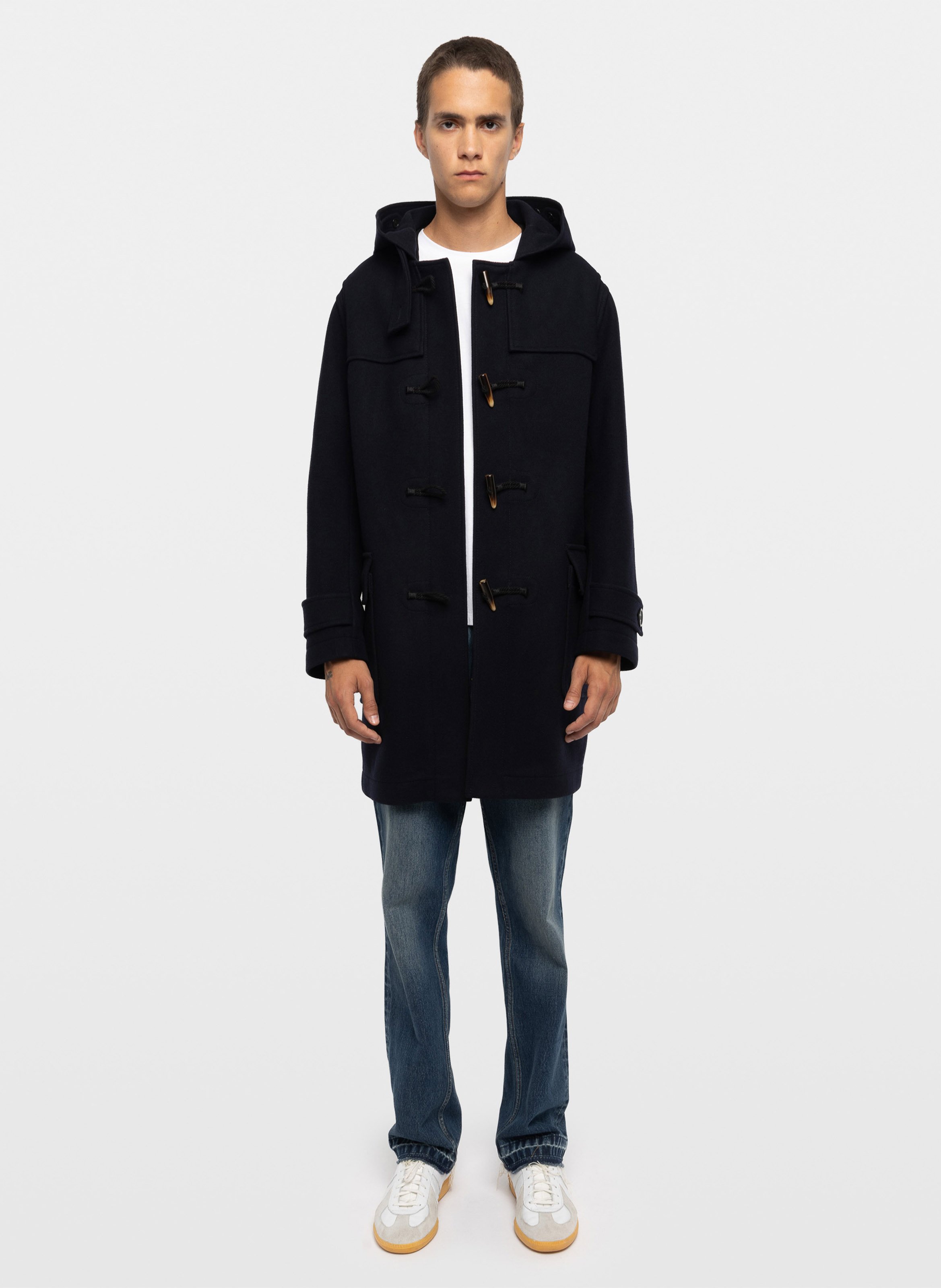 Straight wool-blend coat ZADIG&VOLTAIRE Blue