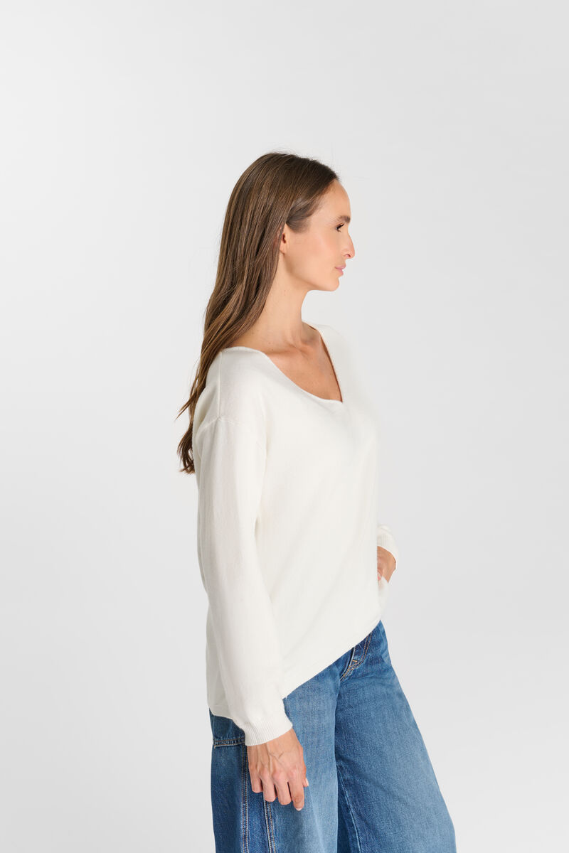 Tinga sweater LE TEMPS DES CERISES White