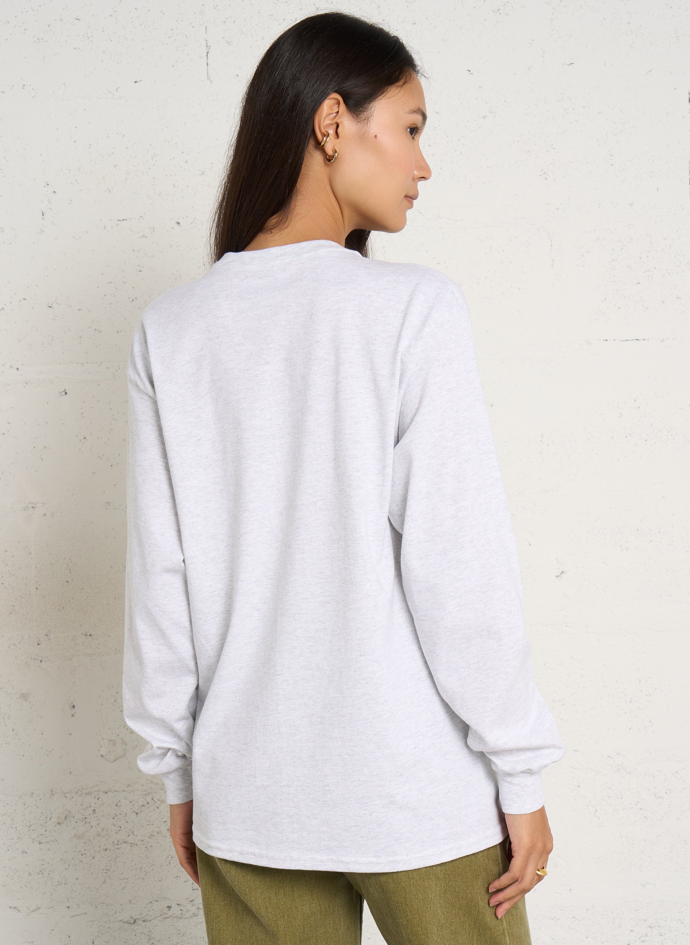 Regular-fit, katoenen T-shirt met ronde hals NEWTONE Grijs