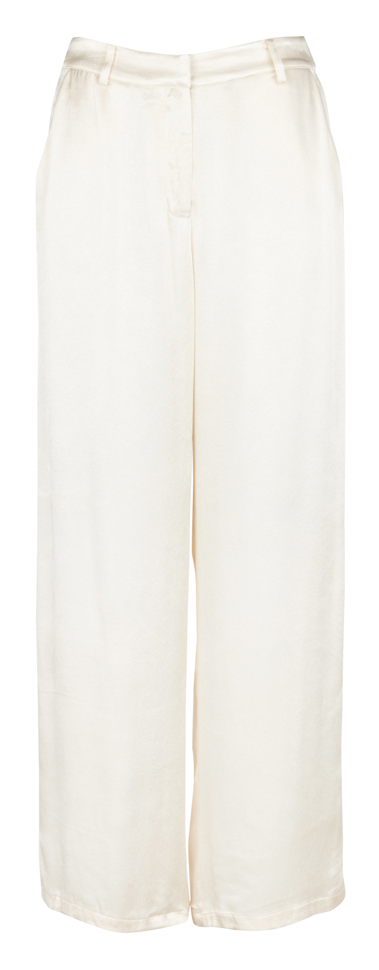 Pantalon large  VILA Beige