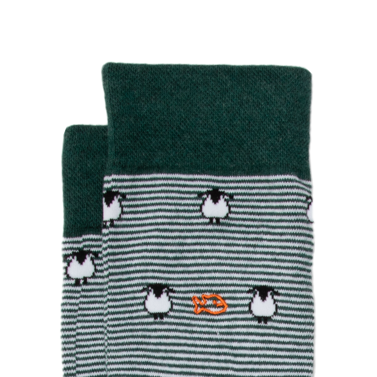 Combed Cotton Animal Socks BILLYBELT Green