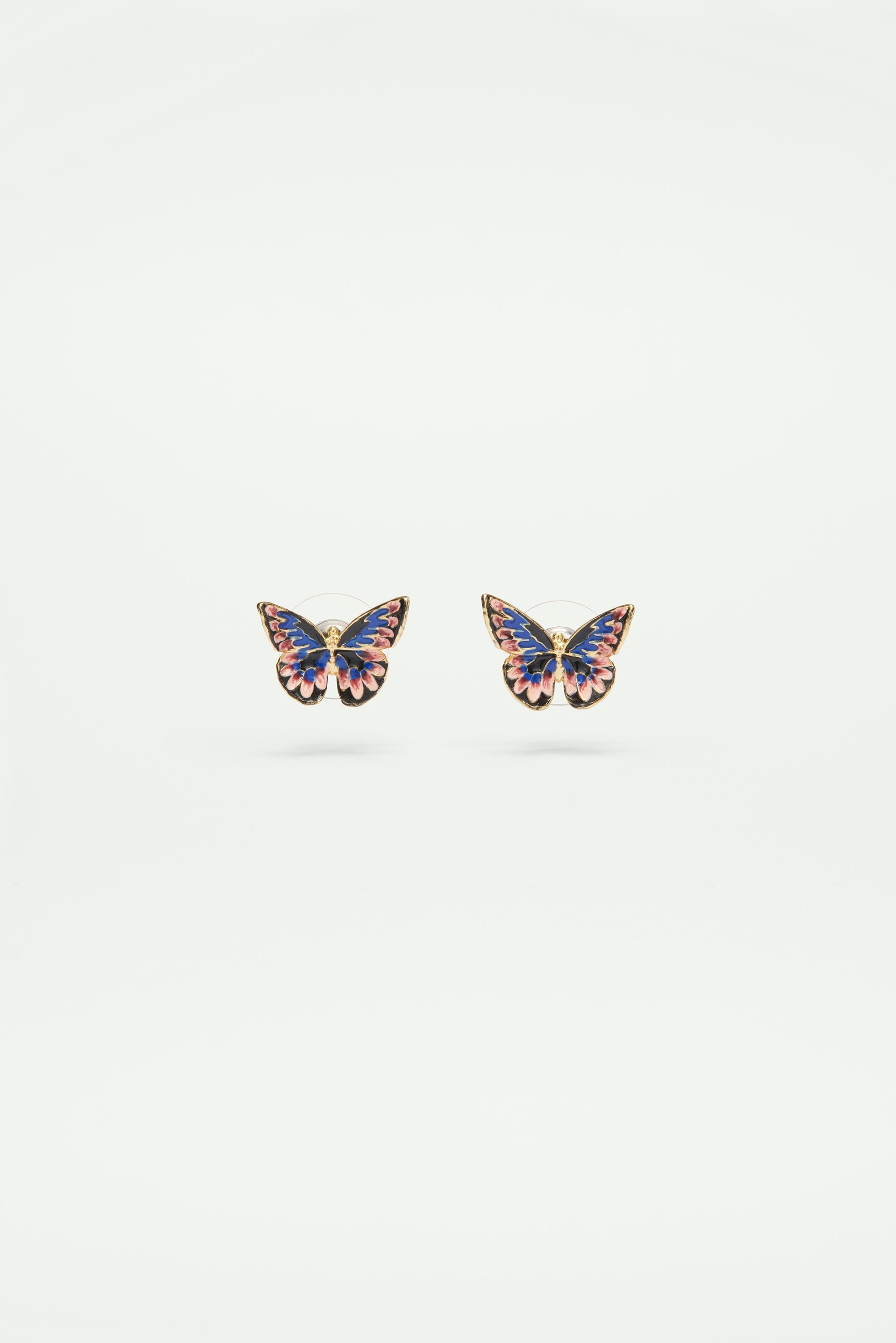 Boucles d'oreilles papillon du japon LES NEREIDES Multicolore