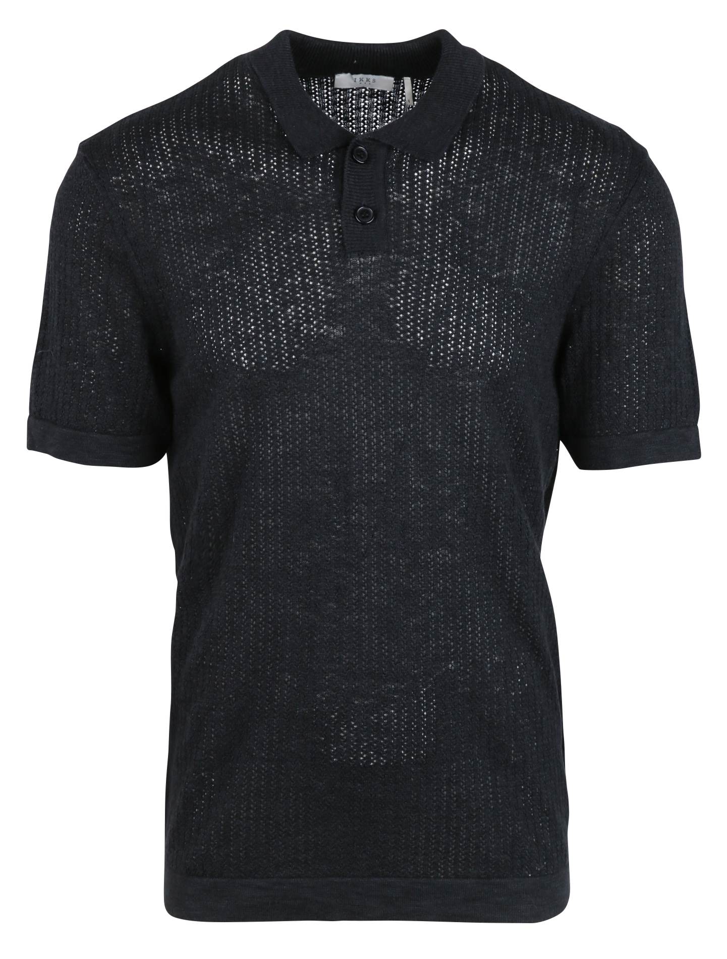 Polo - katoenblend IKKS Zwart