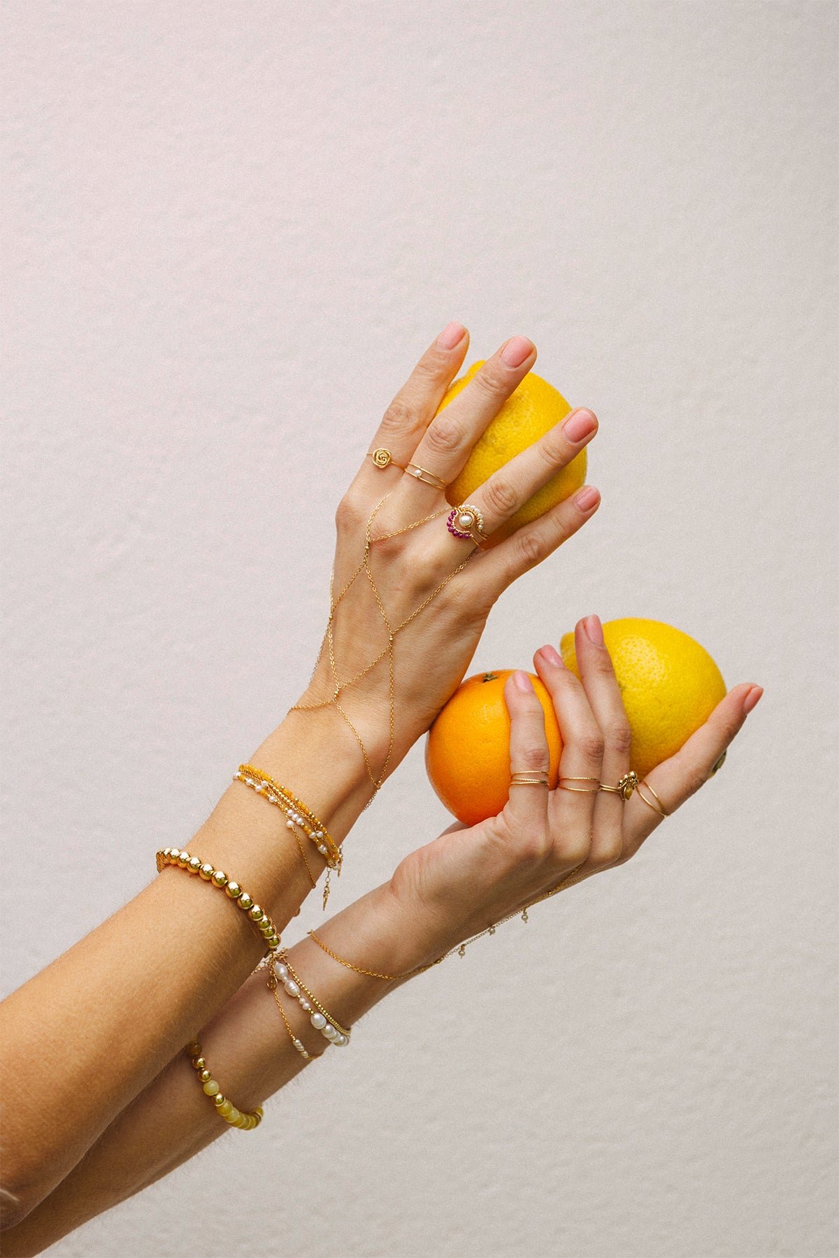 Frida ring - ruby YAY Pink