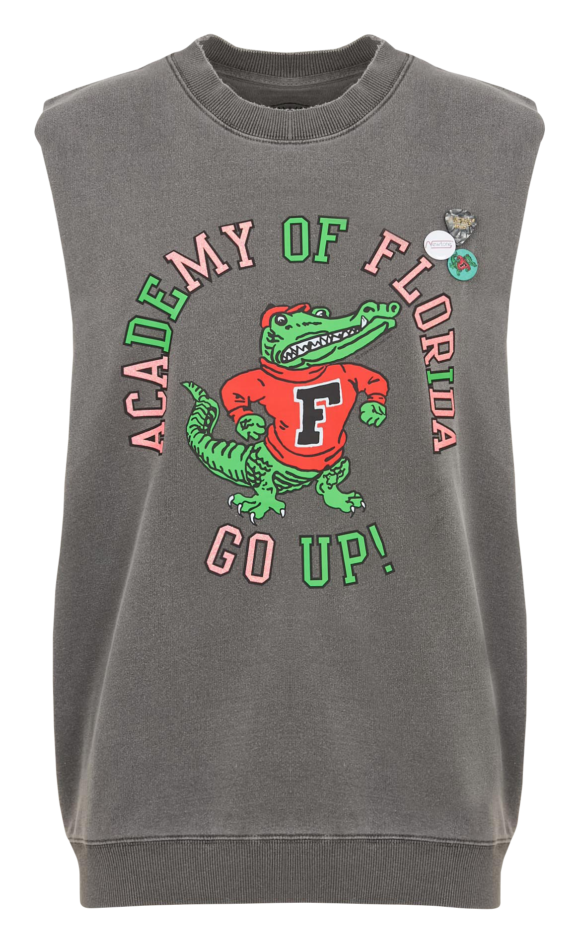 Cotton-mix round-neck sweatshirt NEWTONE Grey