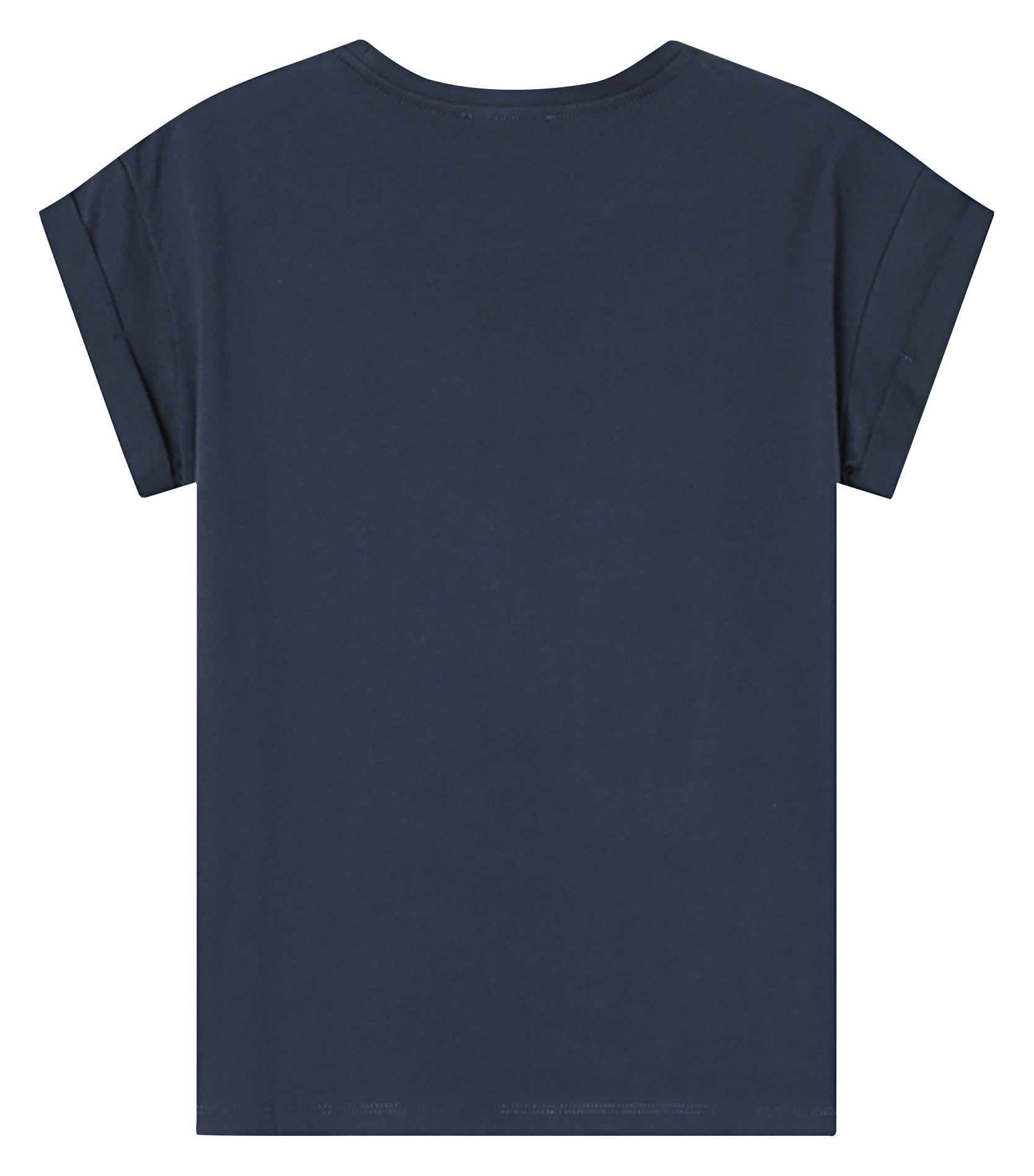 Tee-shirt col rond en coton GRACE ET MILA Bleu