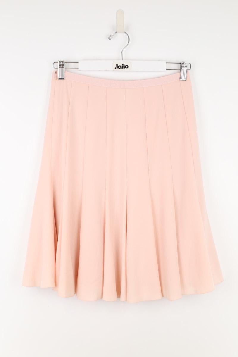 Cotton skirt PAULE KA - Seconde main Pink