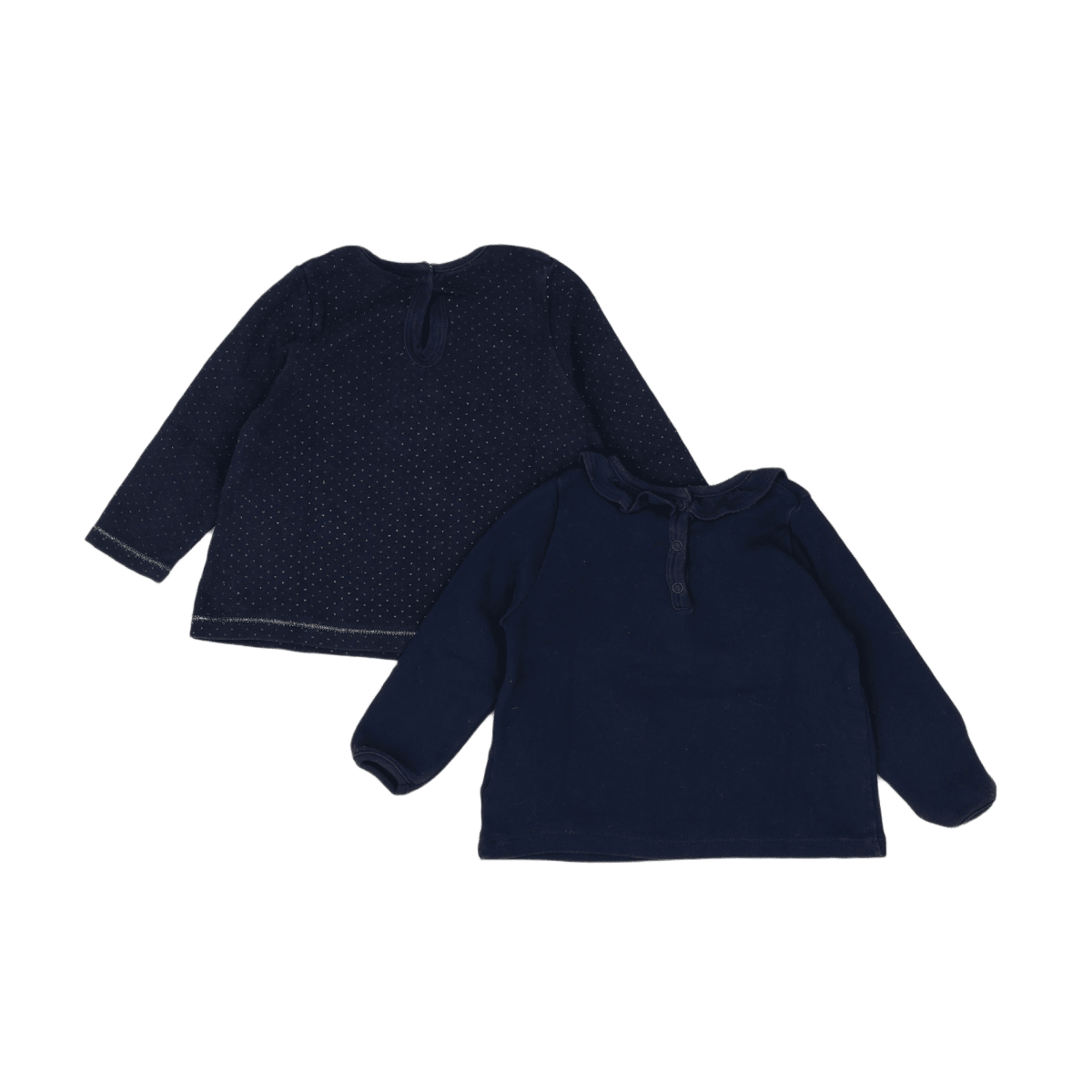 Blue baby T-shirt - 12 months PETIT BATEAU - Seconde Main Blue