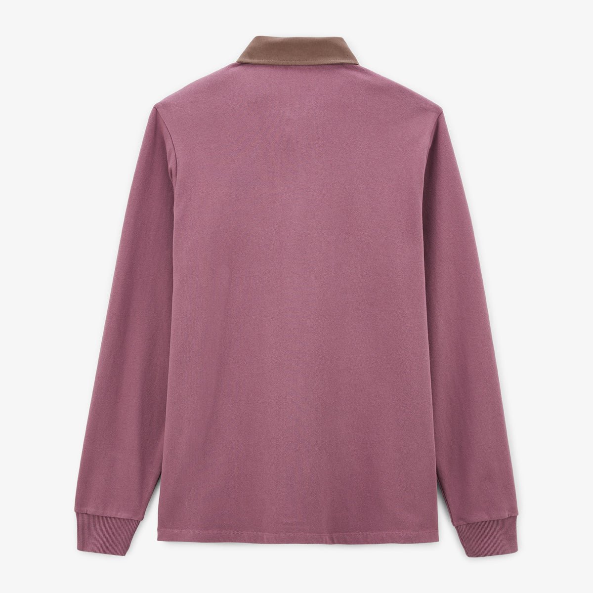Long-sleeved rugby polo SERGE BLANCO Purple