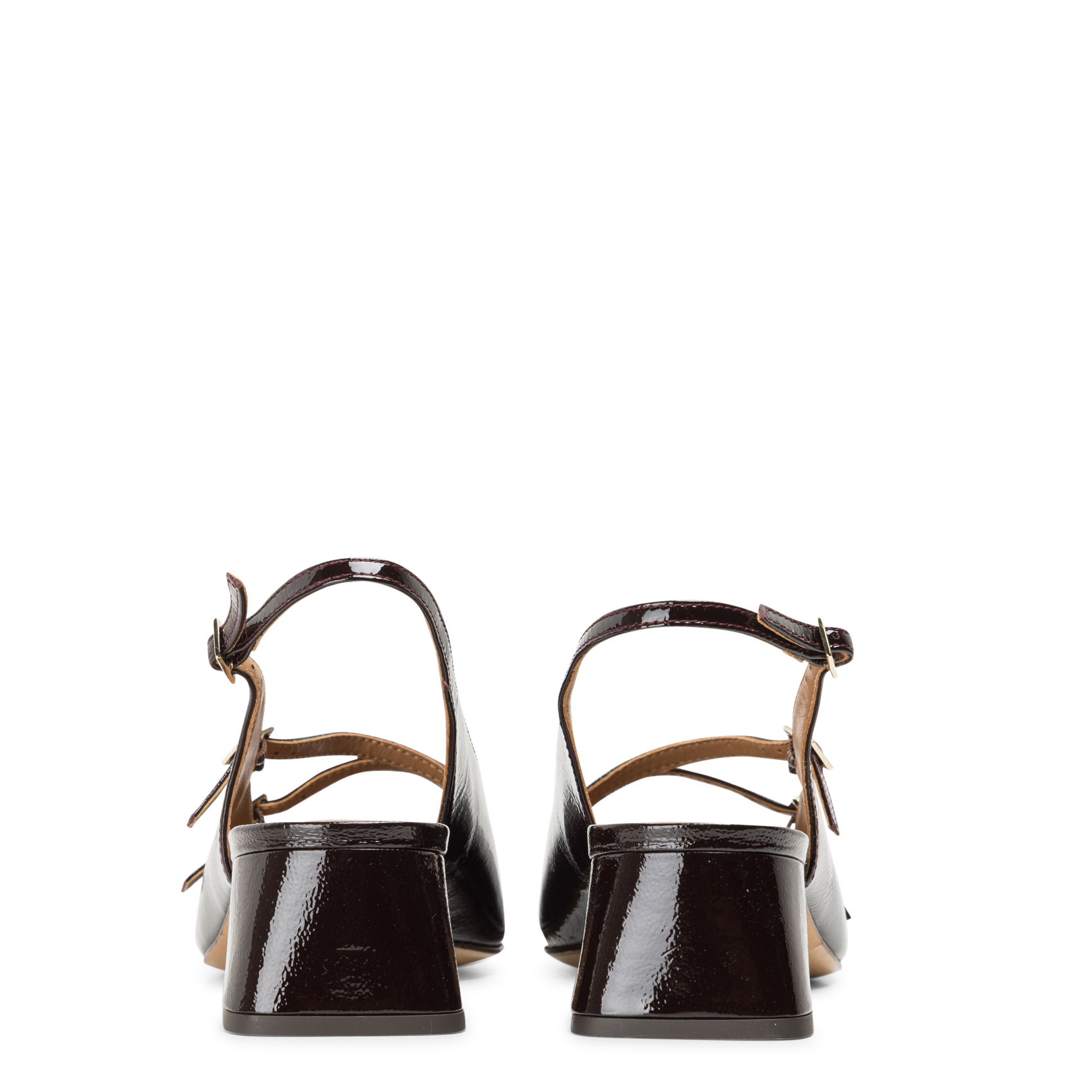 Escarpins en cuir BOBBIES Rouge