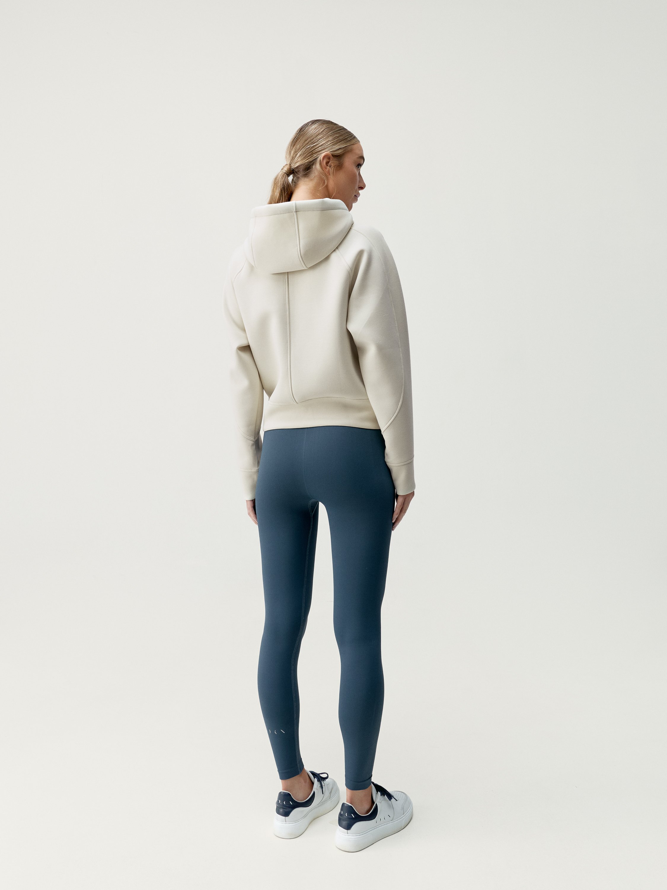 Comfortable sports sweatshirt BORN LIVING YOGA White