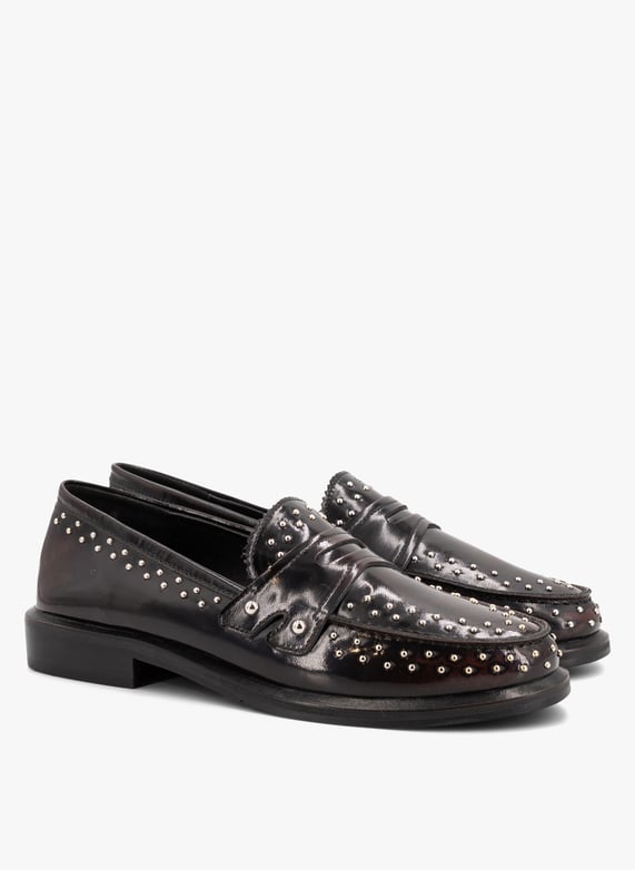 Mocassin en daim | Rouge by TORAL Mocassin en daim Rouge