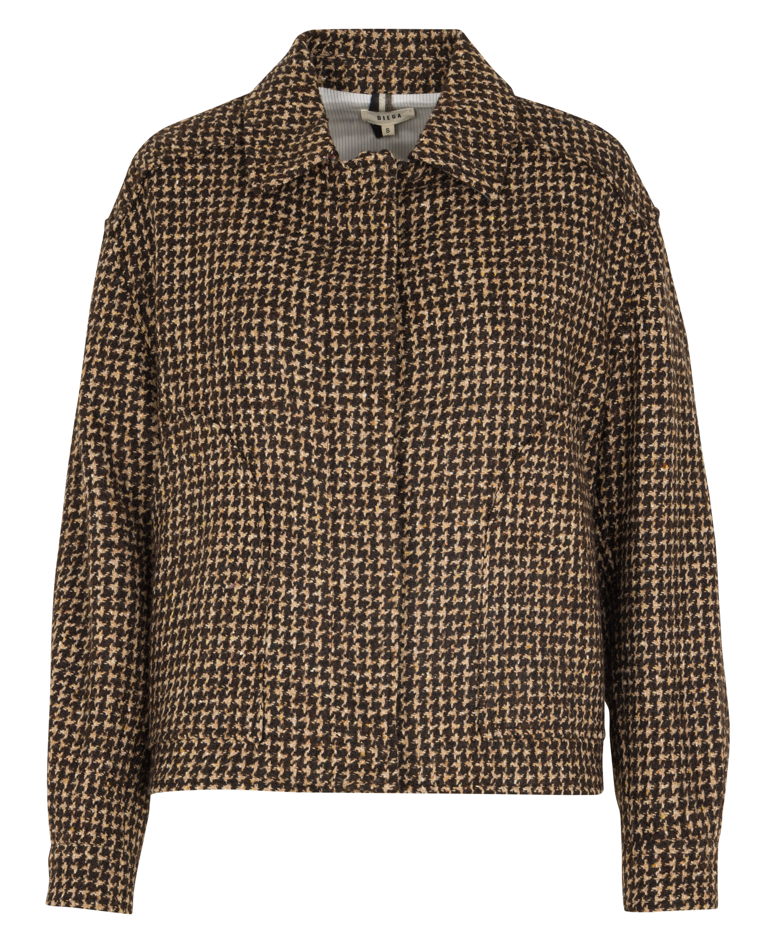 Blouson col classique  DIEGA Marron