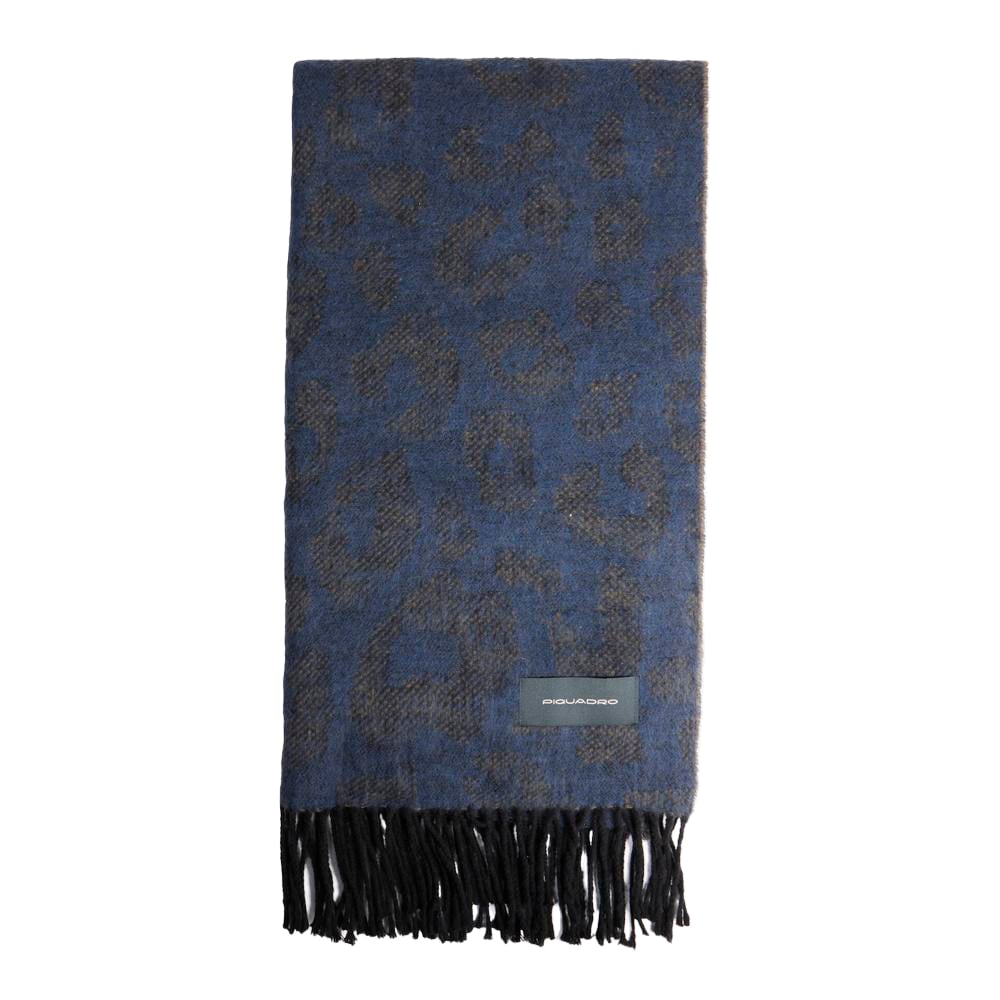 Women's animal print scarf with fringes PIQUADRO