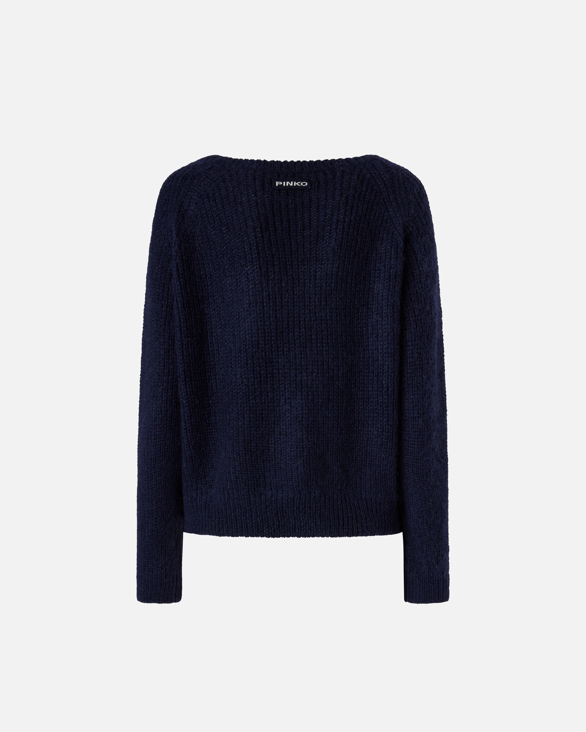 Boat neck sweater PINKO Blue