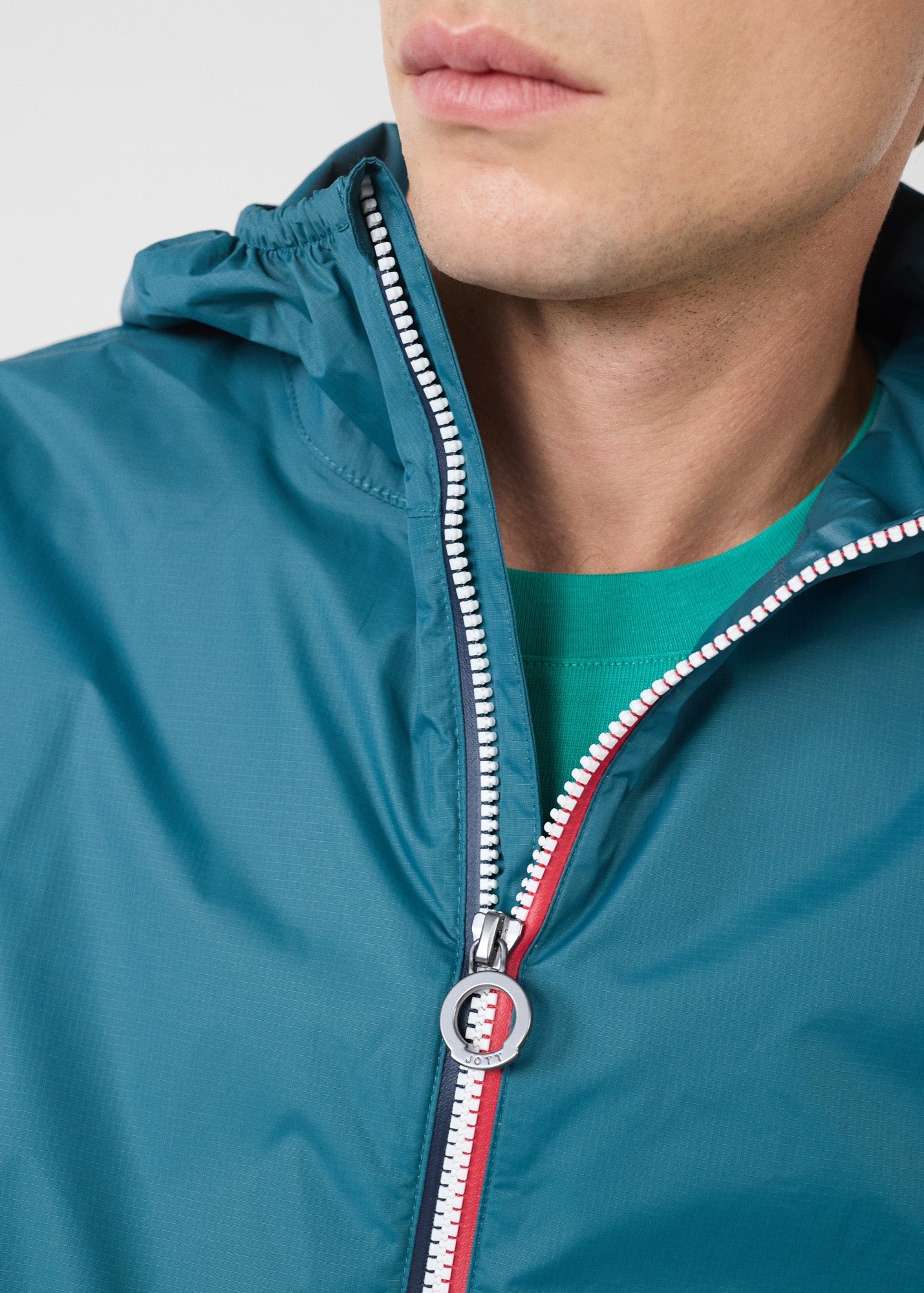 Packable raincoat Kilmory JOTT Green