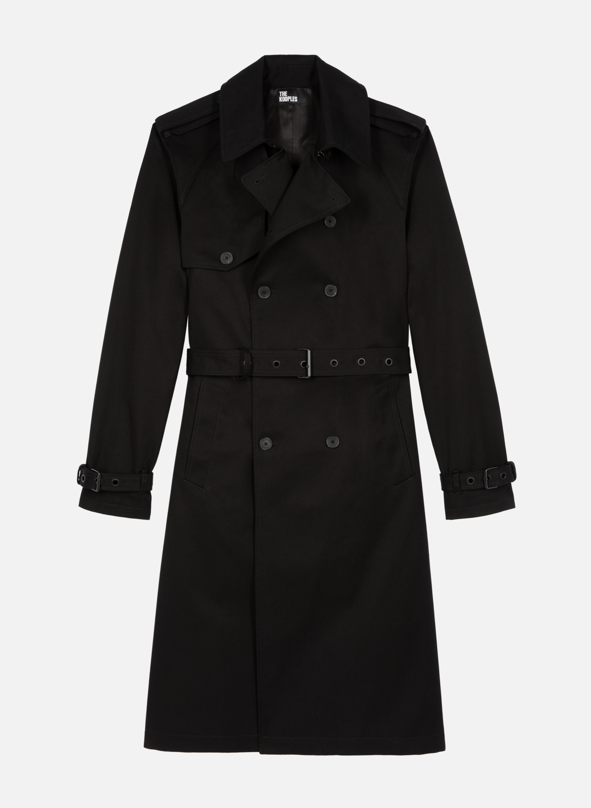 Trench coat THE KOOPLES Black