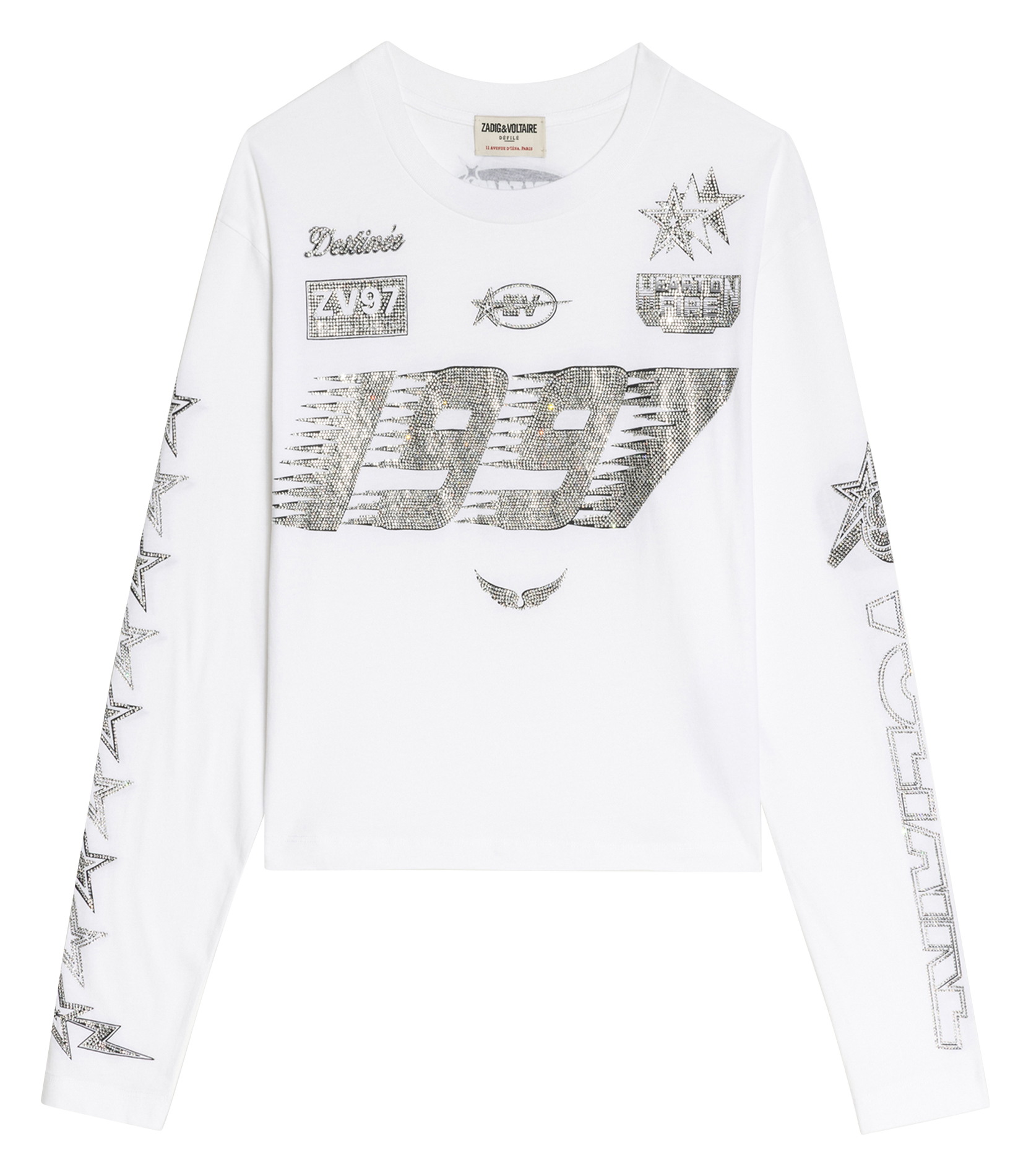 Camiliday round-neck sleeveless cotton top ZADIG&VOLTAIRE White