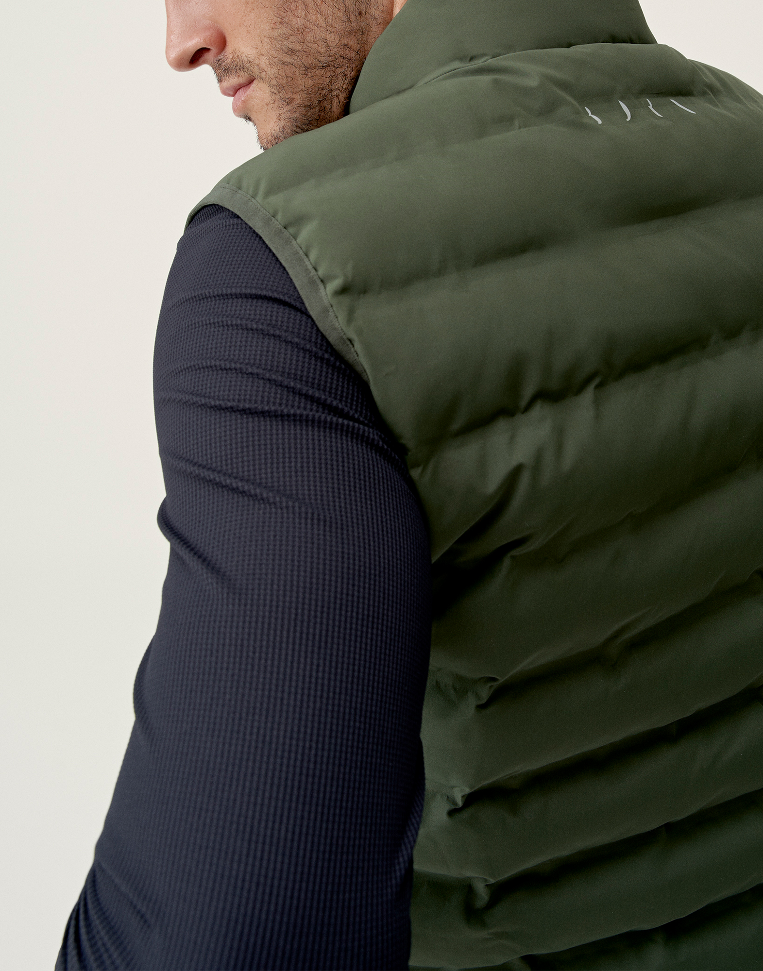 Zip-up performance athleisure sports jacket BORN LIVING YOGA Green