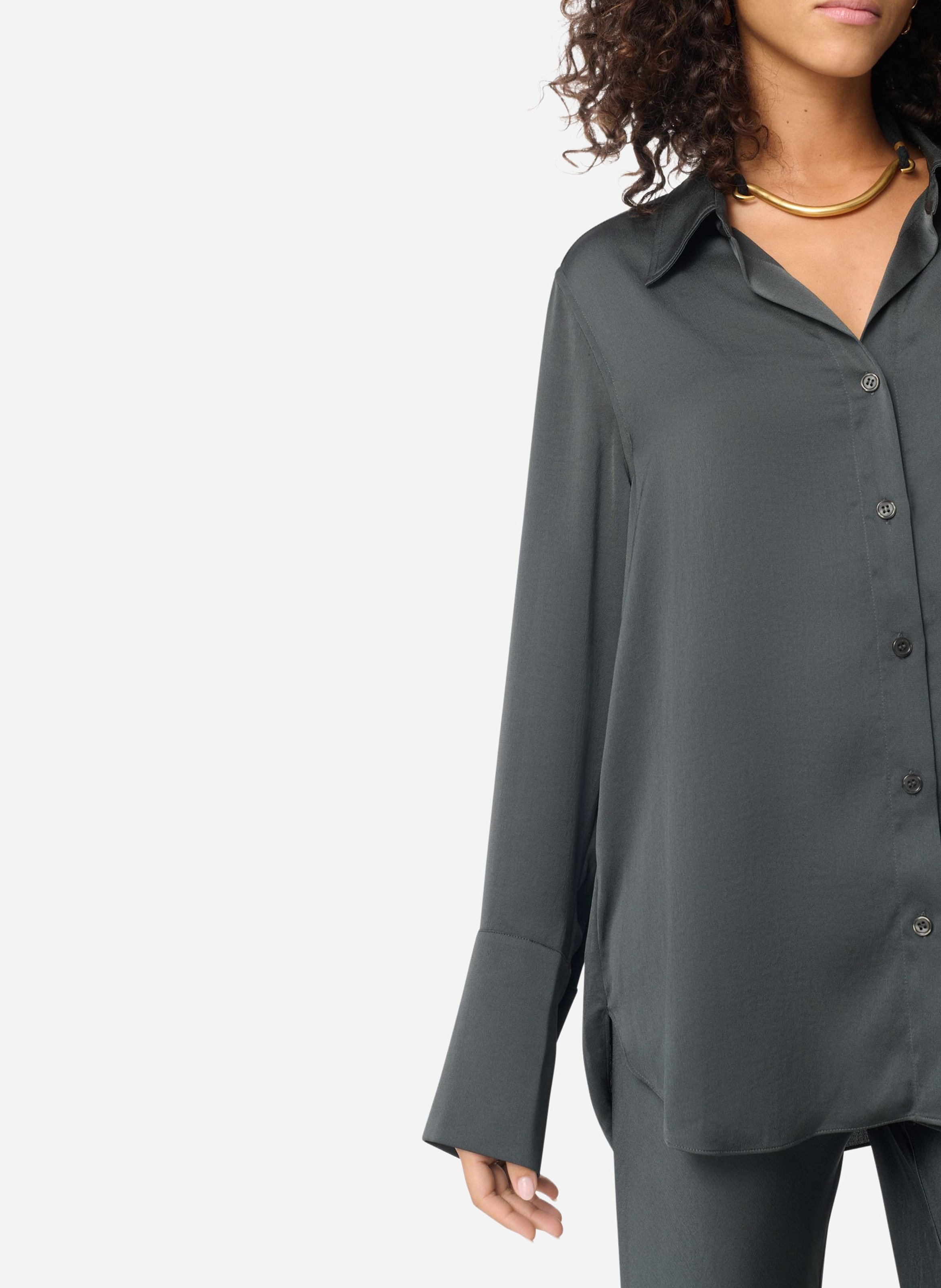 Chemise col classique VANESSA BRUNO Gris