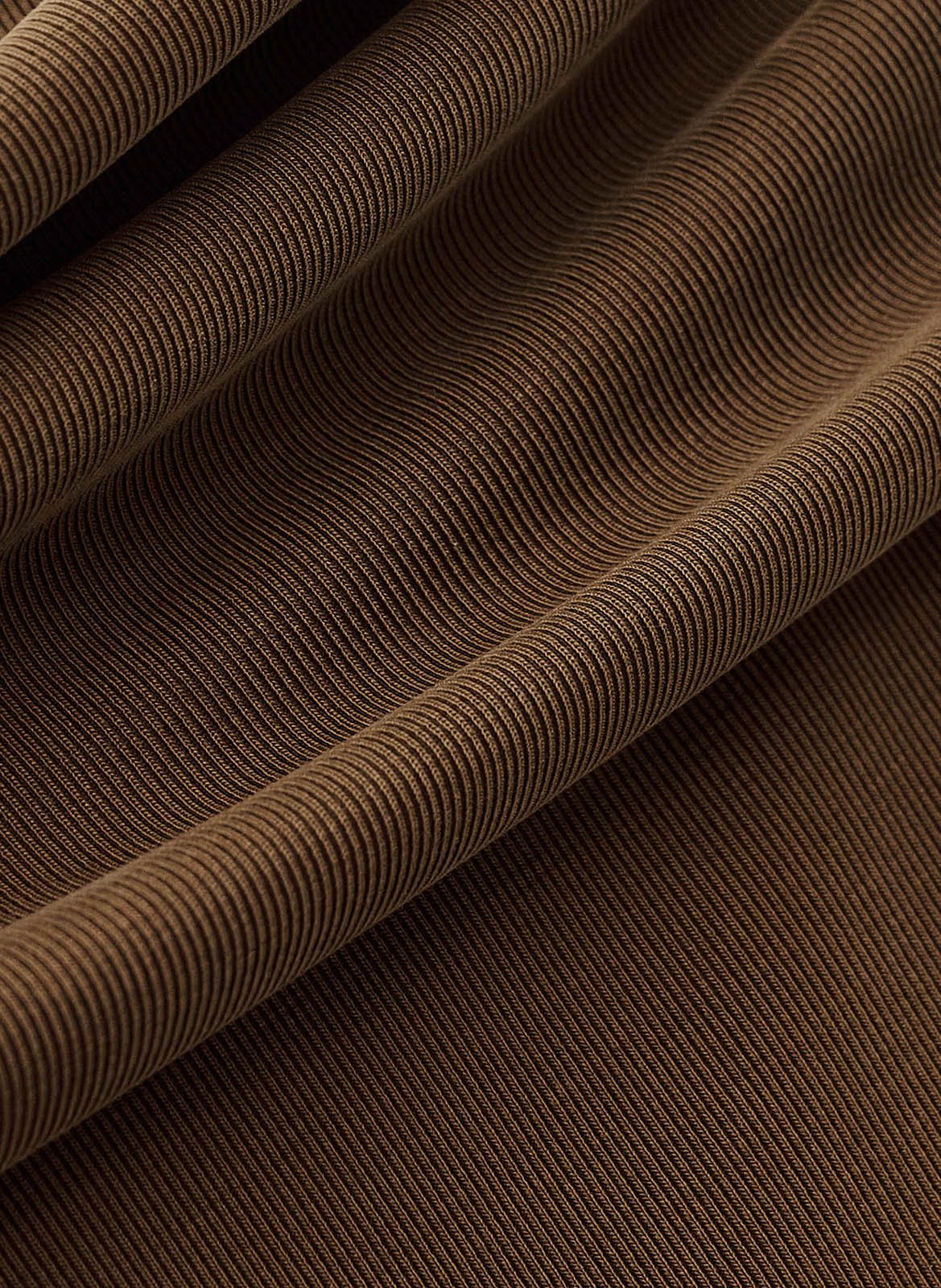 Tee-shirt col bardot BA&SH Marron