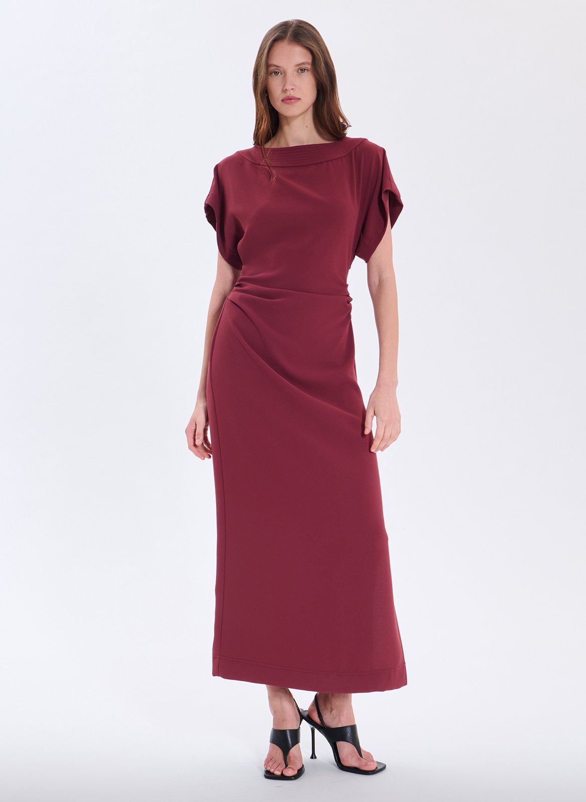 Robe midi  ZAPA Rouge