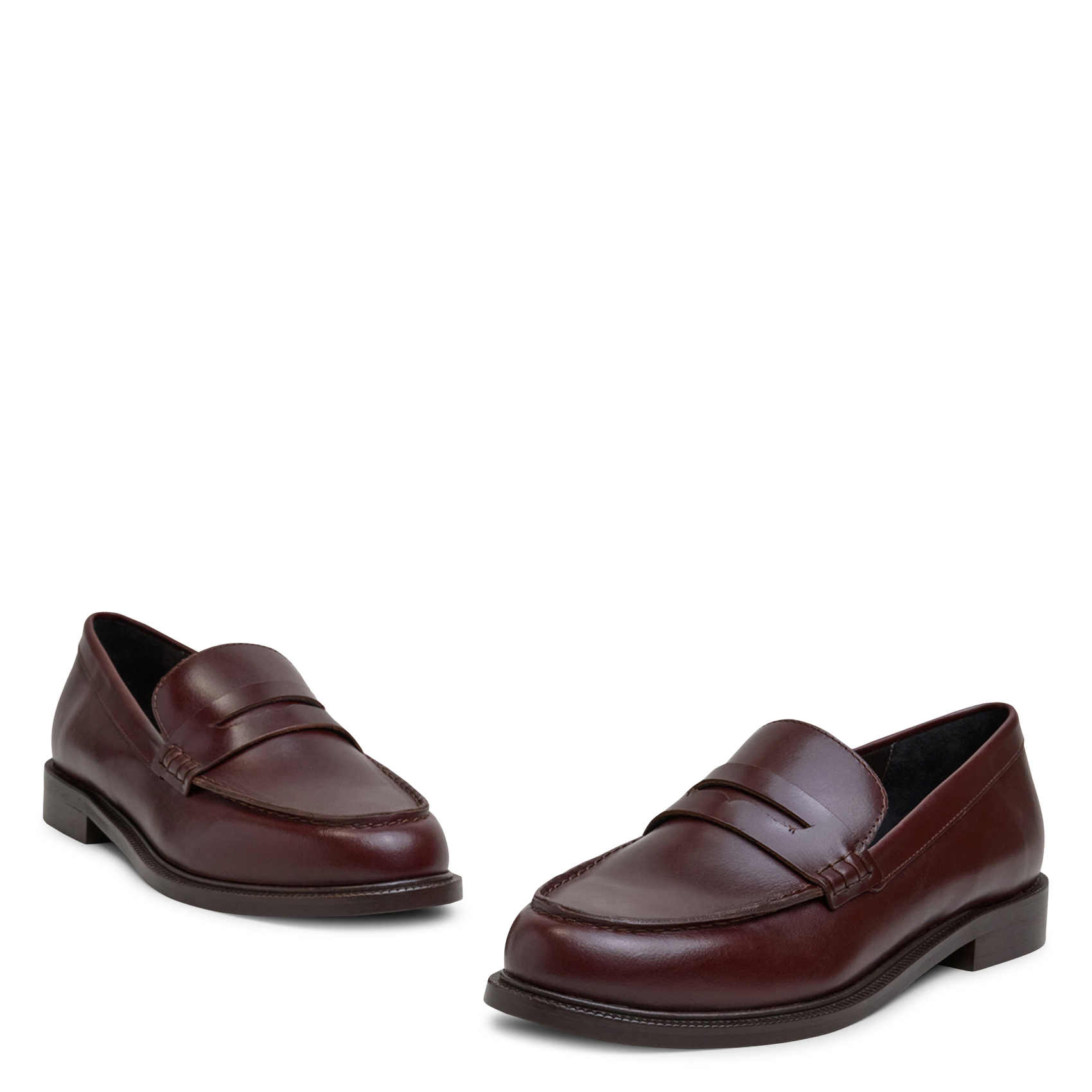 Leather loafers JONAK Brown