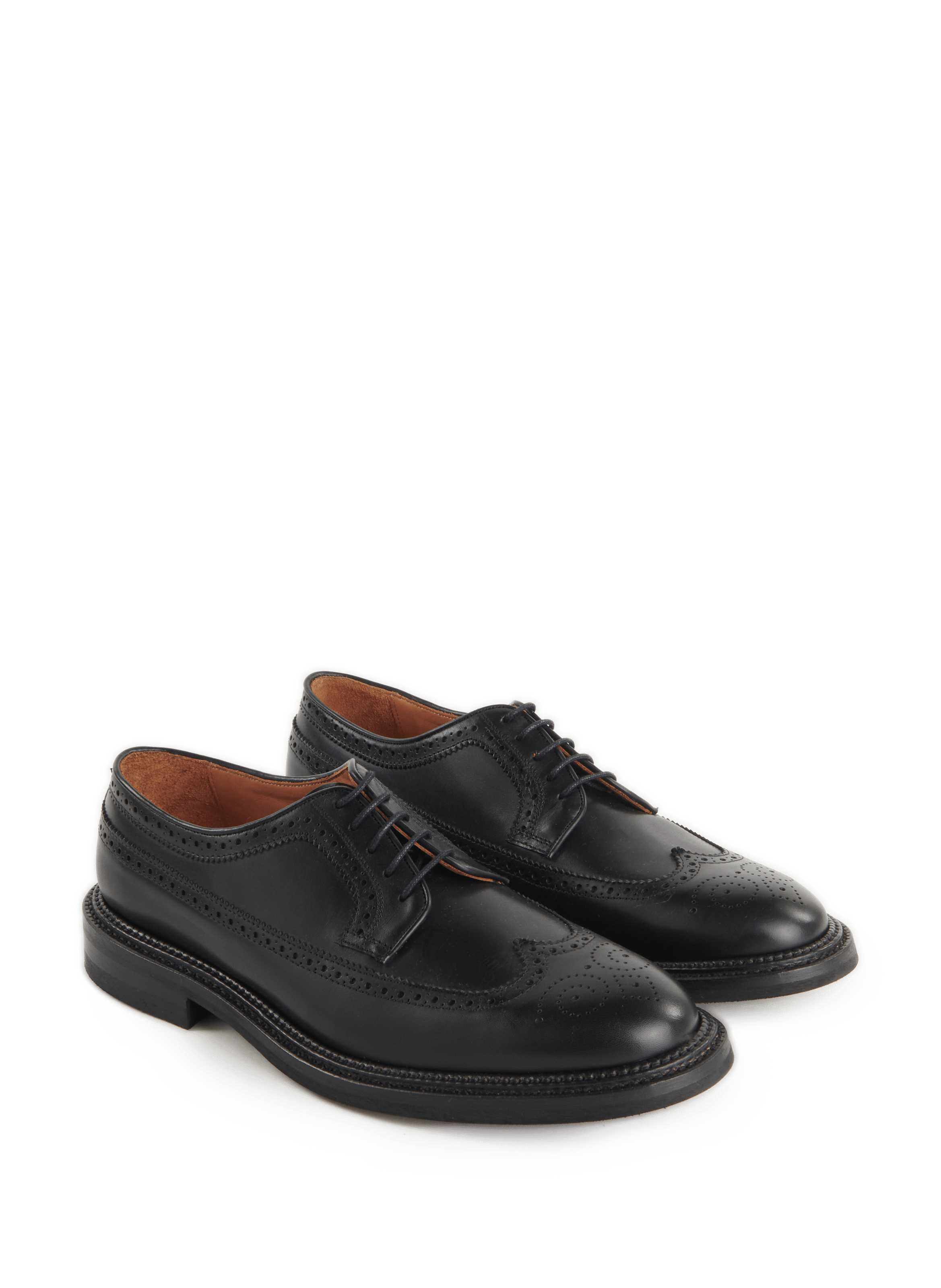 Leather Derby shoes SAISON 1865 Black