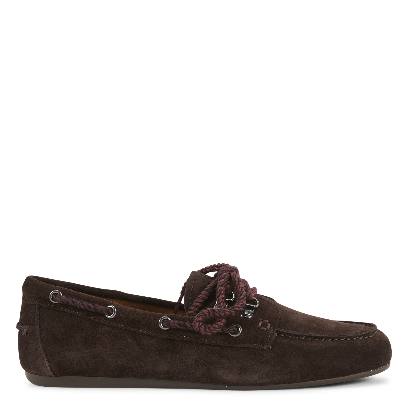 Leren bootschoenen BIBI LOU Bruin