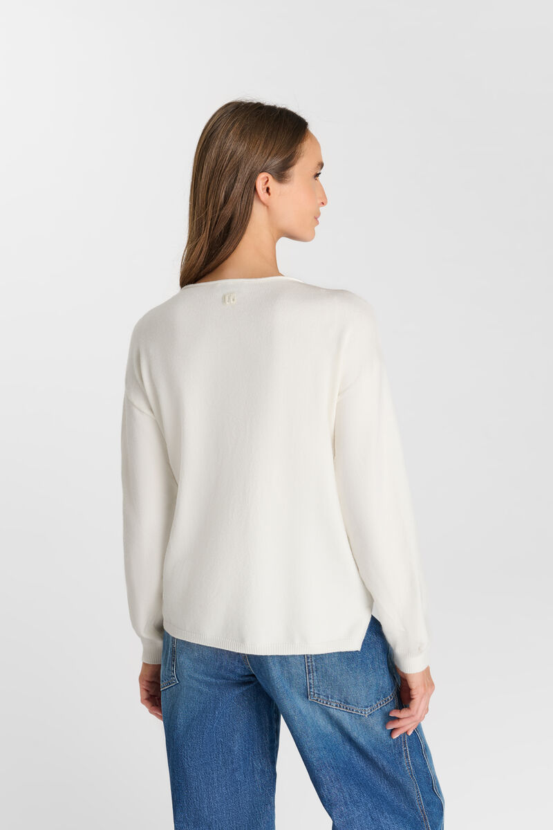 Tinga sweater LE TEMPS DES CERISES White