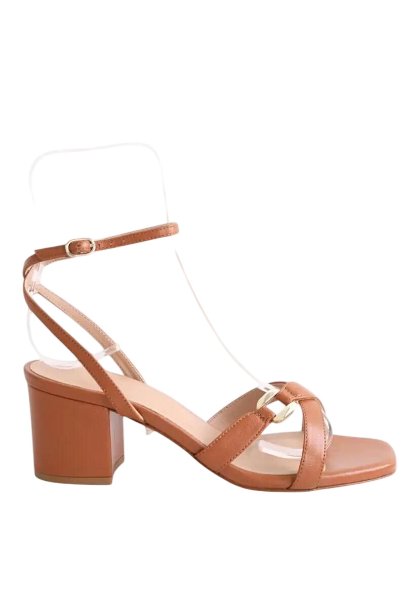 Faux leather sandals LK BENNETT - Seconde Main Beige