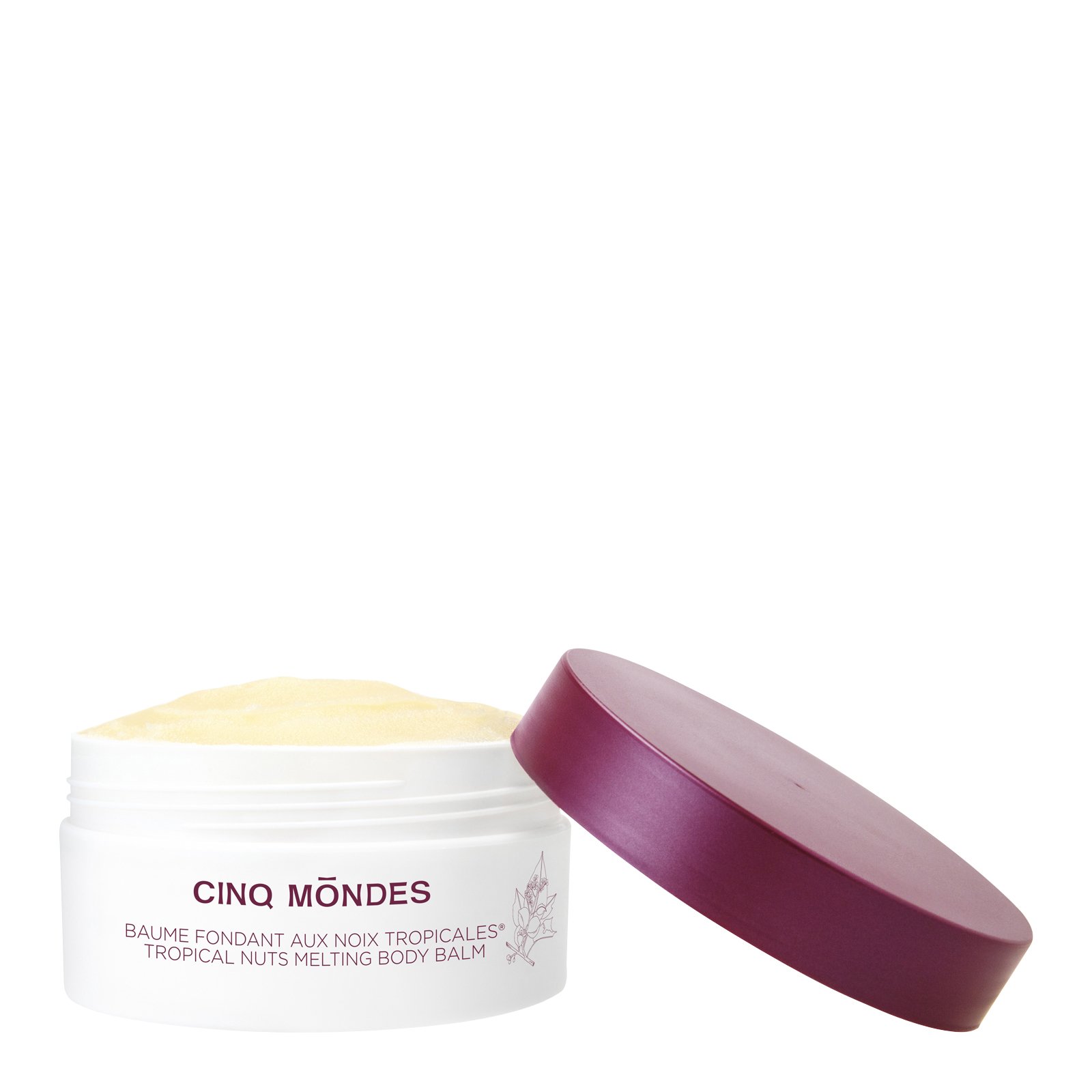 Tropical Nut Melting Balm CINQ MONDES No color