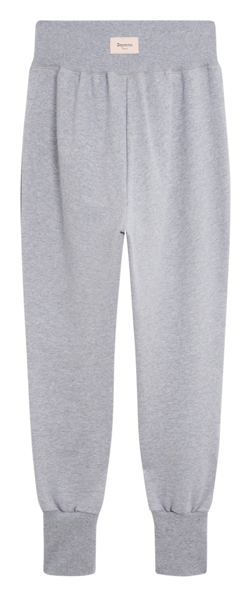 Slim-fit joggingbroek van sweatstof met hoge taille REPETTO Grijs