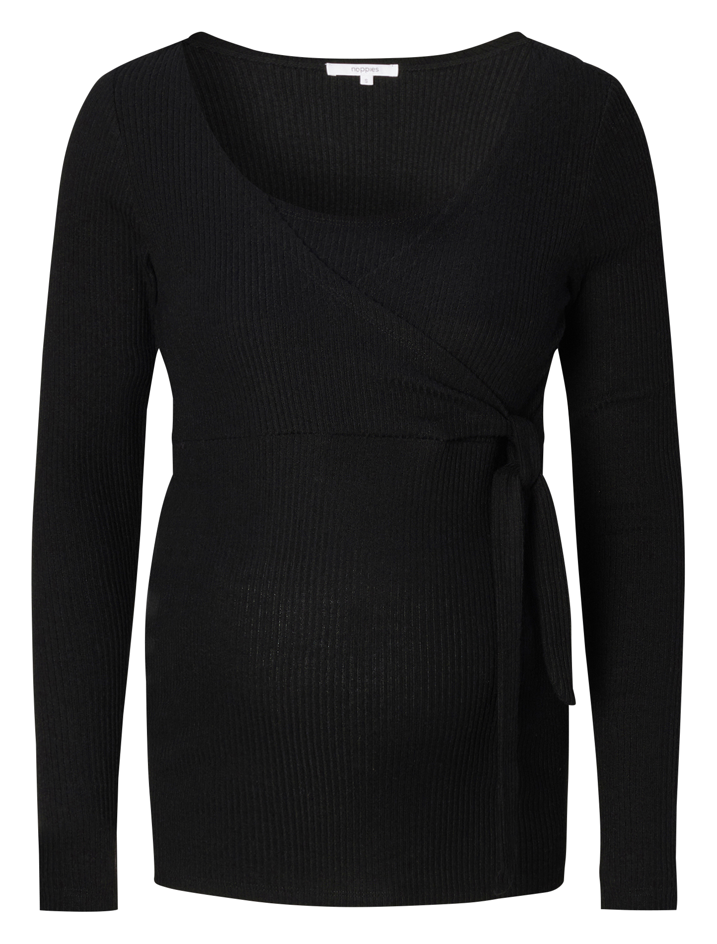 Cross-over nursing top NOPPIES Black