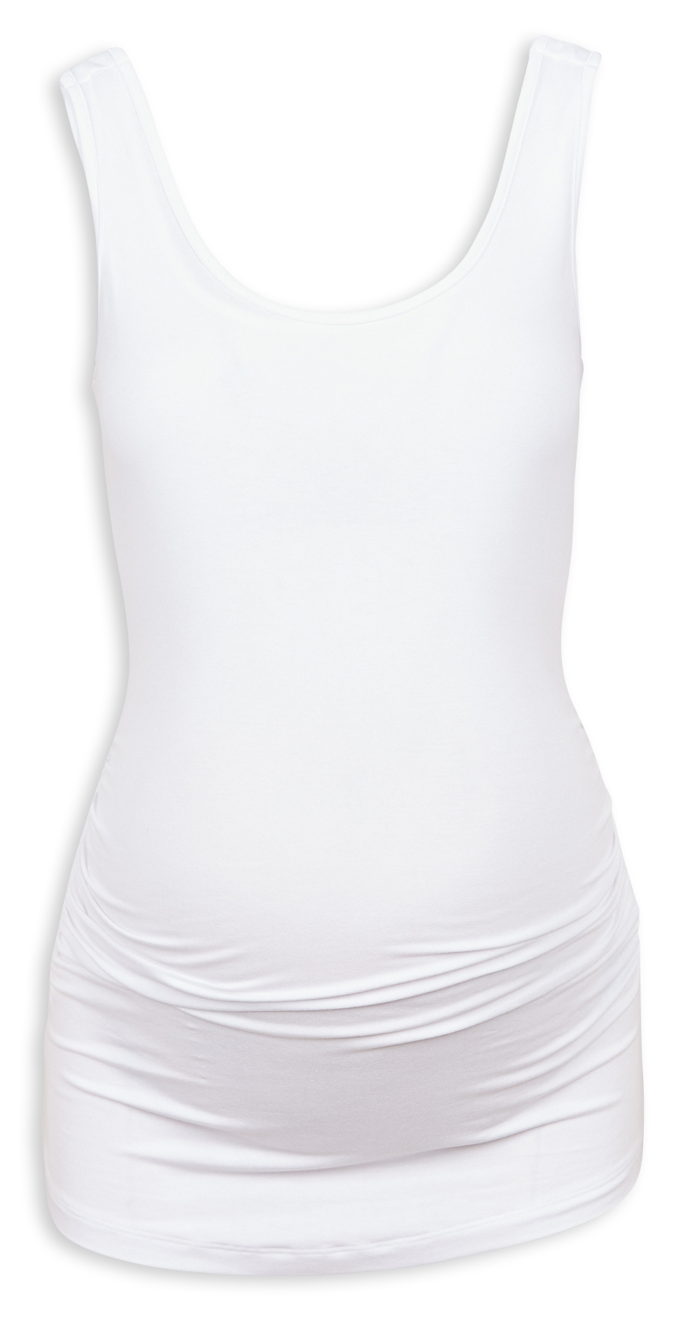 Lot de 2 tee-shirts à bretelles avec fronces ultra-stretch SERAPHINE Noir