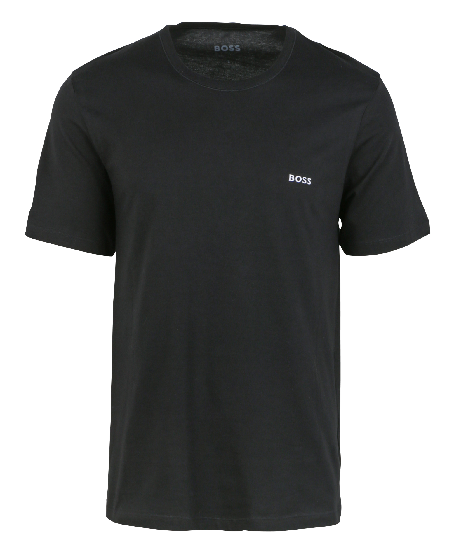 Pack of 3 round-neck cotton T-shirts BOSS Beige