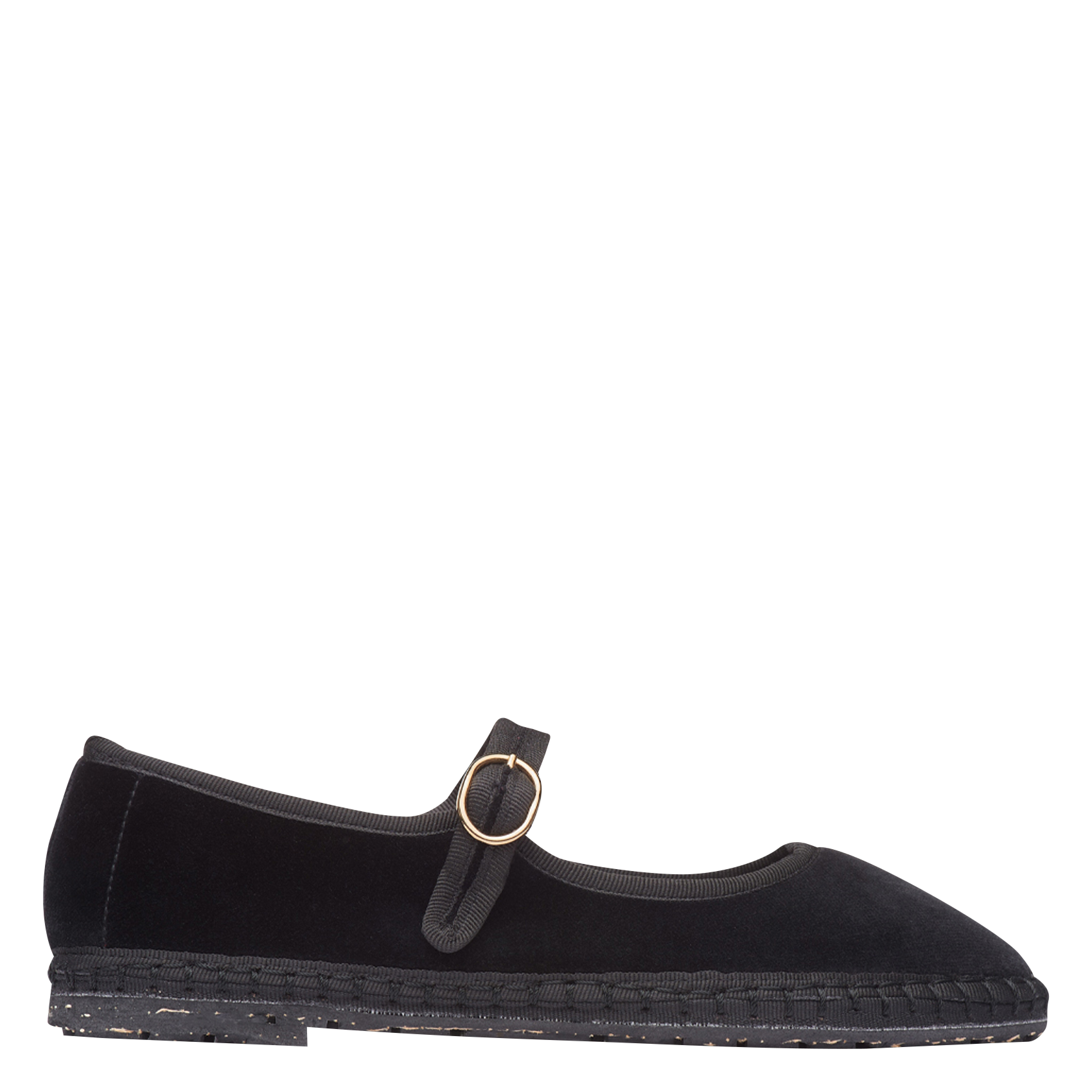 Espadrilles en velours FLABELUS Noir