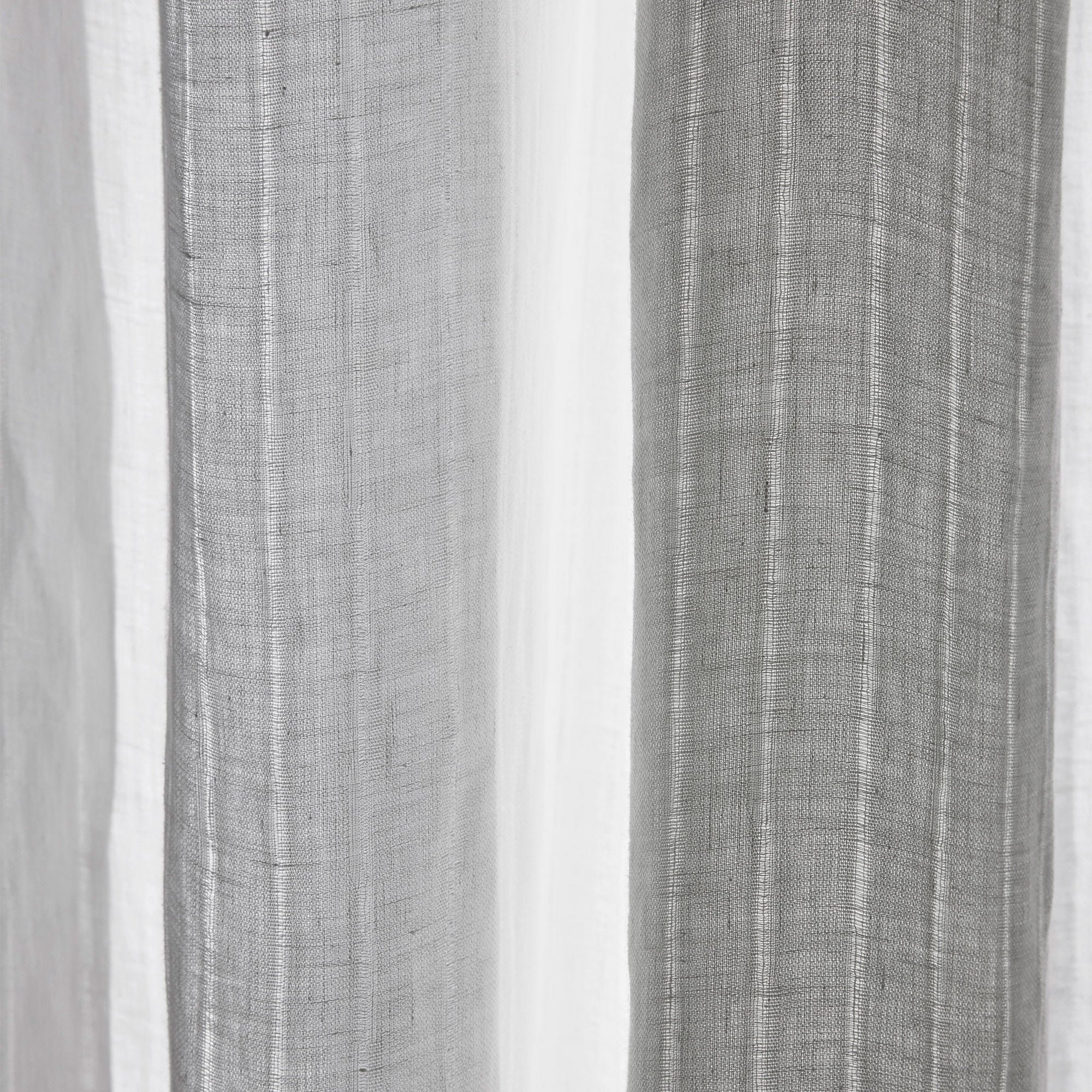 Net curtain panel MADURA White