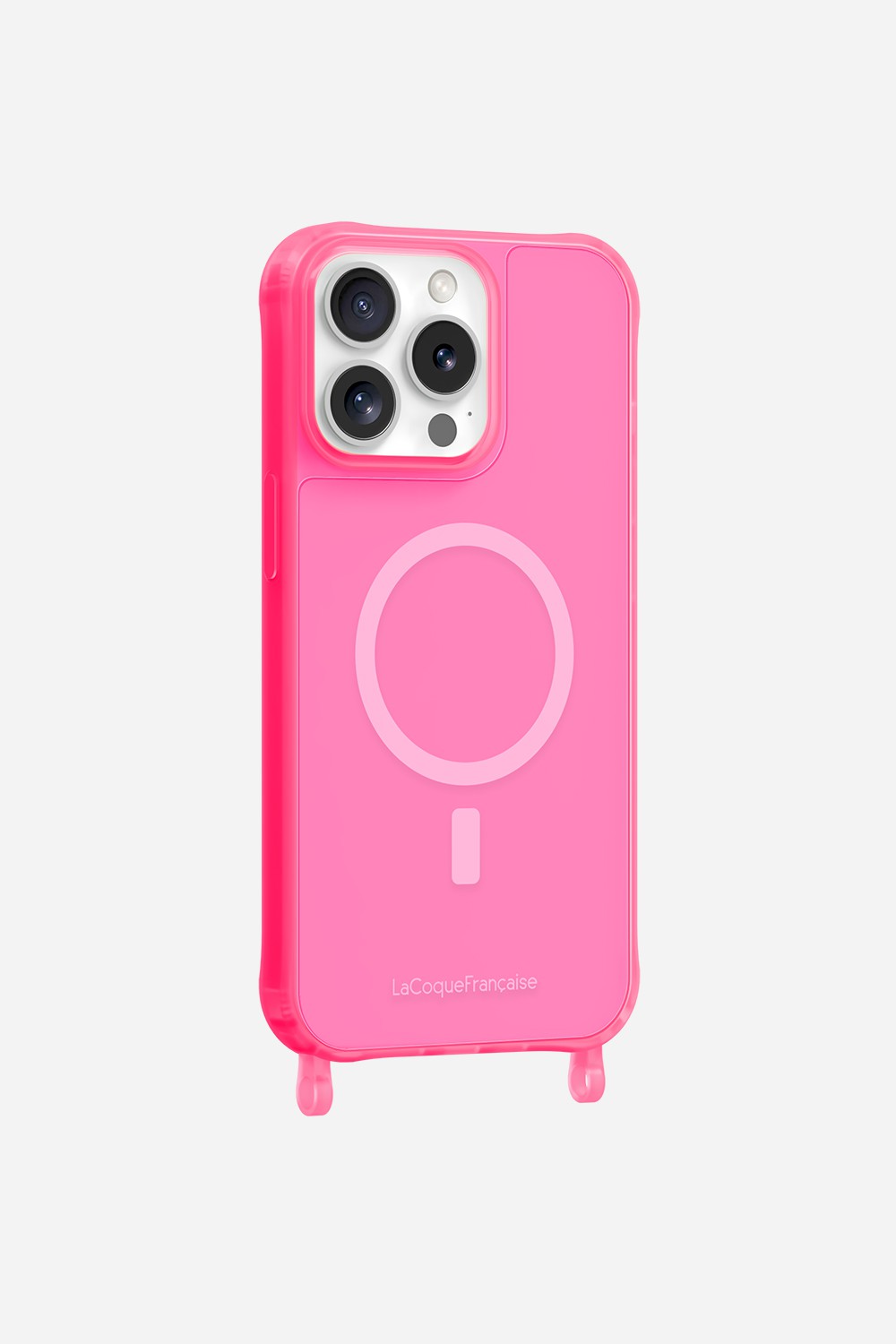 Magsafe phone case with rings for iPhone 13 Pro LA COQUE FRANCAISE Pink