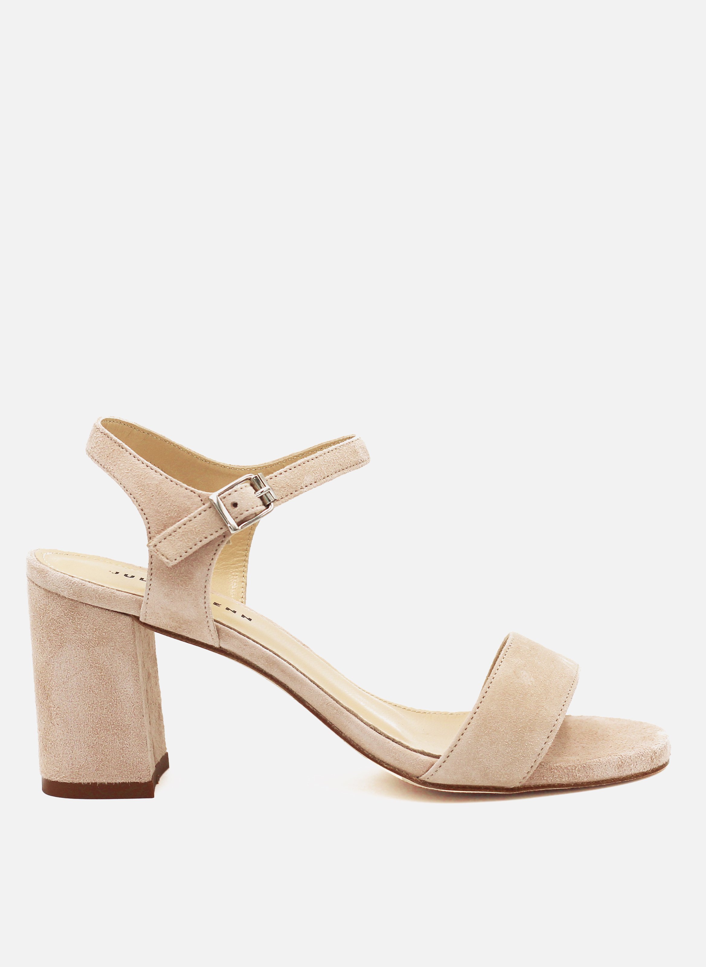 Heeled suede sandals JULES & JENN