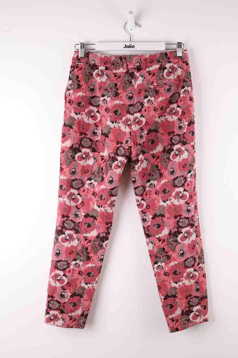 Slim-fit cotton cargo pants SEZANE - Seconde main Pink