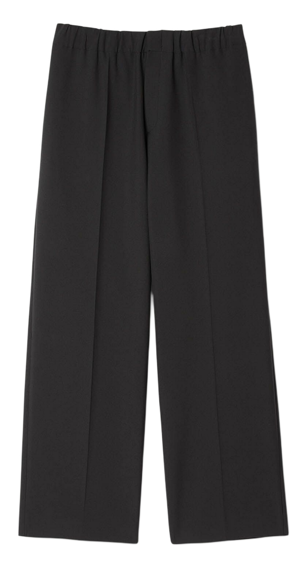 Wijde broek van jersey SANDRO Grijs