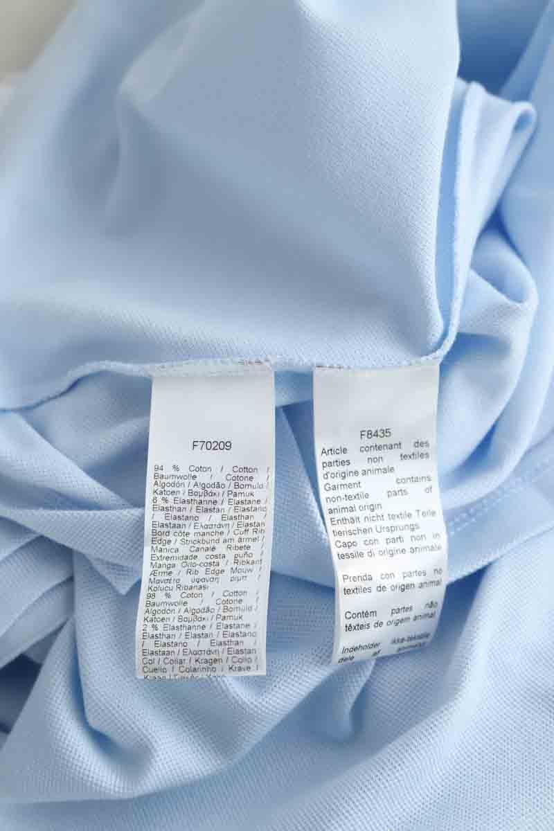 Cotton polo shirt LACOSTE - SECONDE MAIN Blue