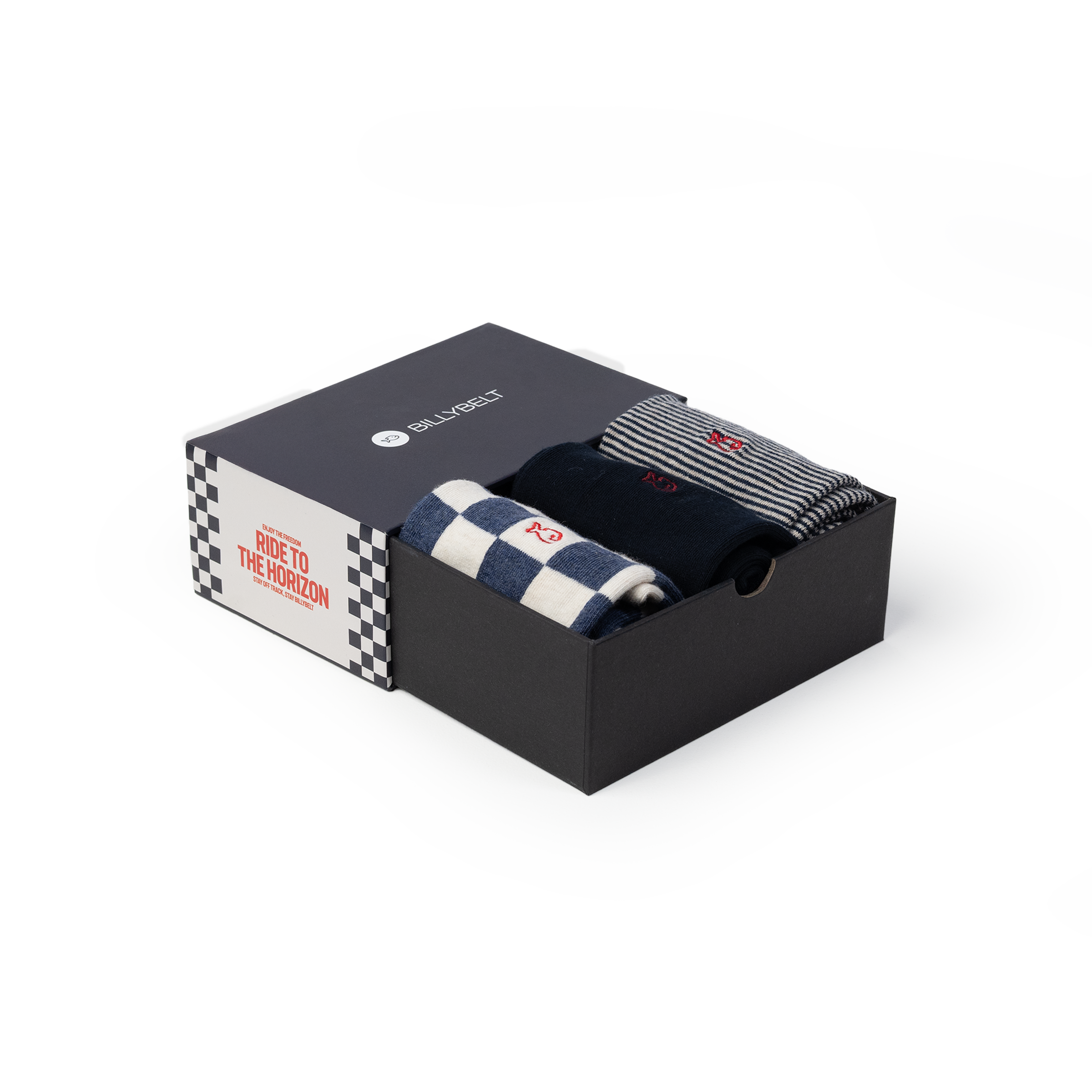 Set of 3 socks BILLYBELT Blue