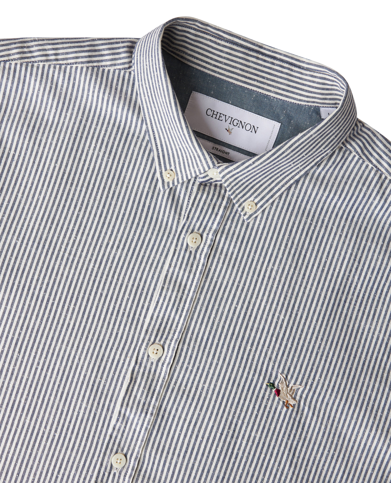 Bedrucktes Hemd mit klassischem Kragen CHEVIGNON Blau