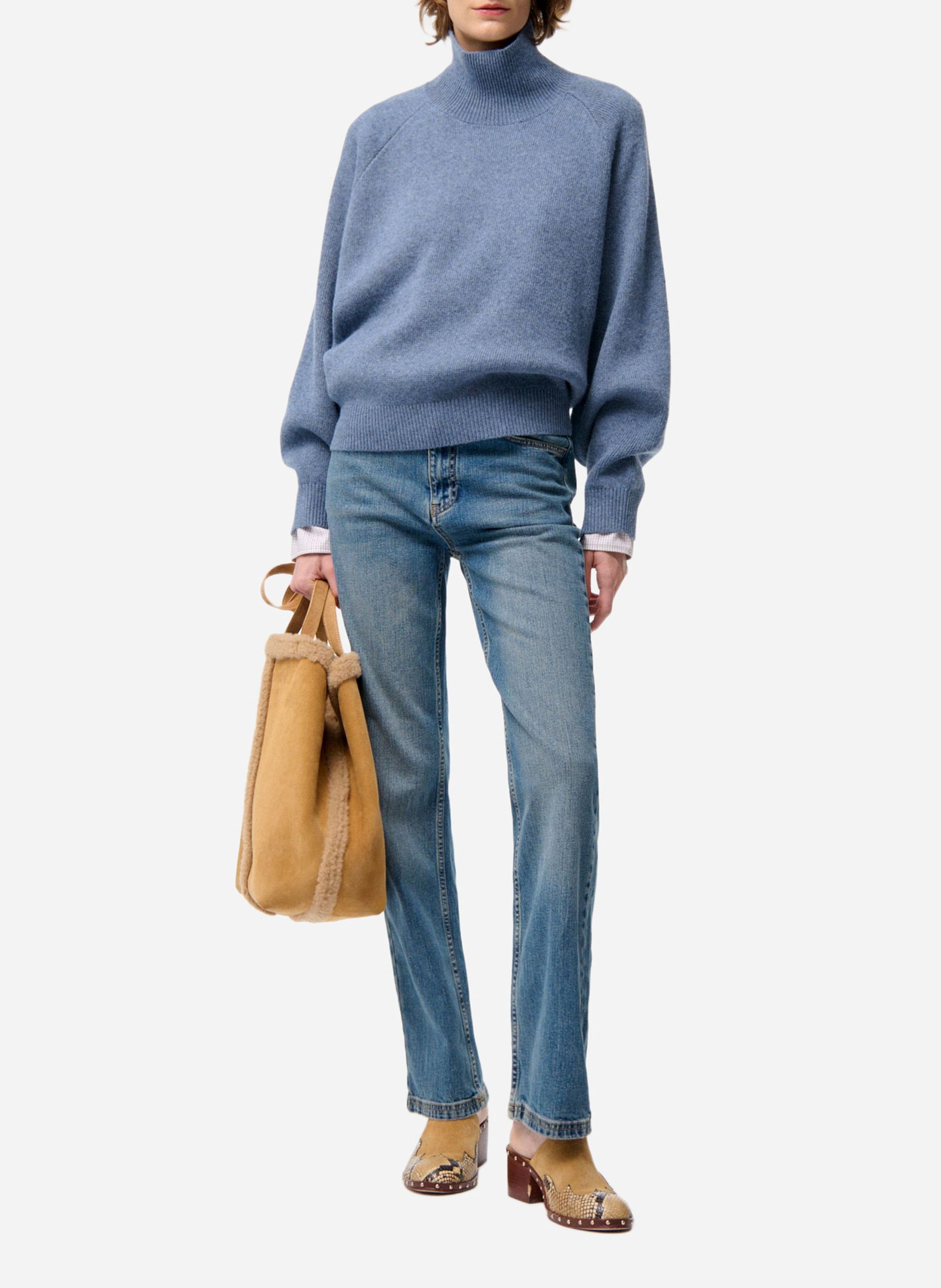 Coltrui van wol VANESSA BRUNO Blauw