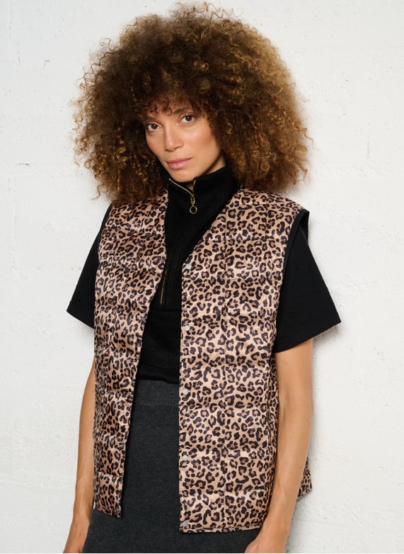 GORGLITTER Cardigan corto da donna leopardato con bottoni sul davanti, girocollo, per il tempo libero, a maniche lunghe, Leopardo, XS GORGLITTER Cardigan corto da donna leopardato con bottoni sul davanti, girocollo, per il tempo libero, a maniche lunghe, Leopardo, XS