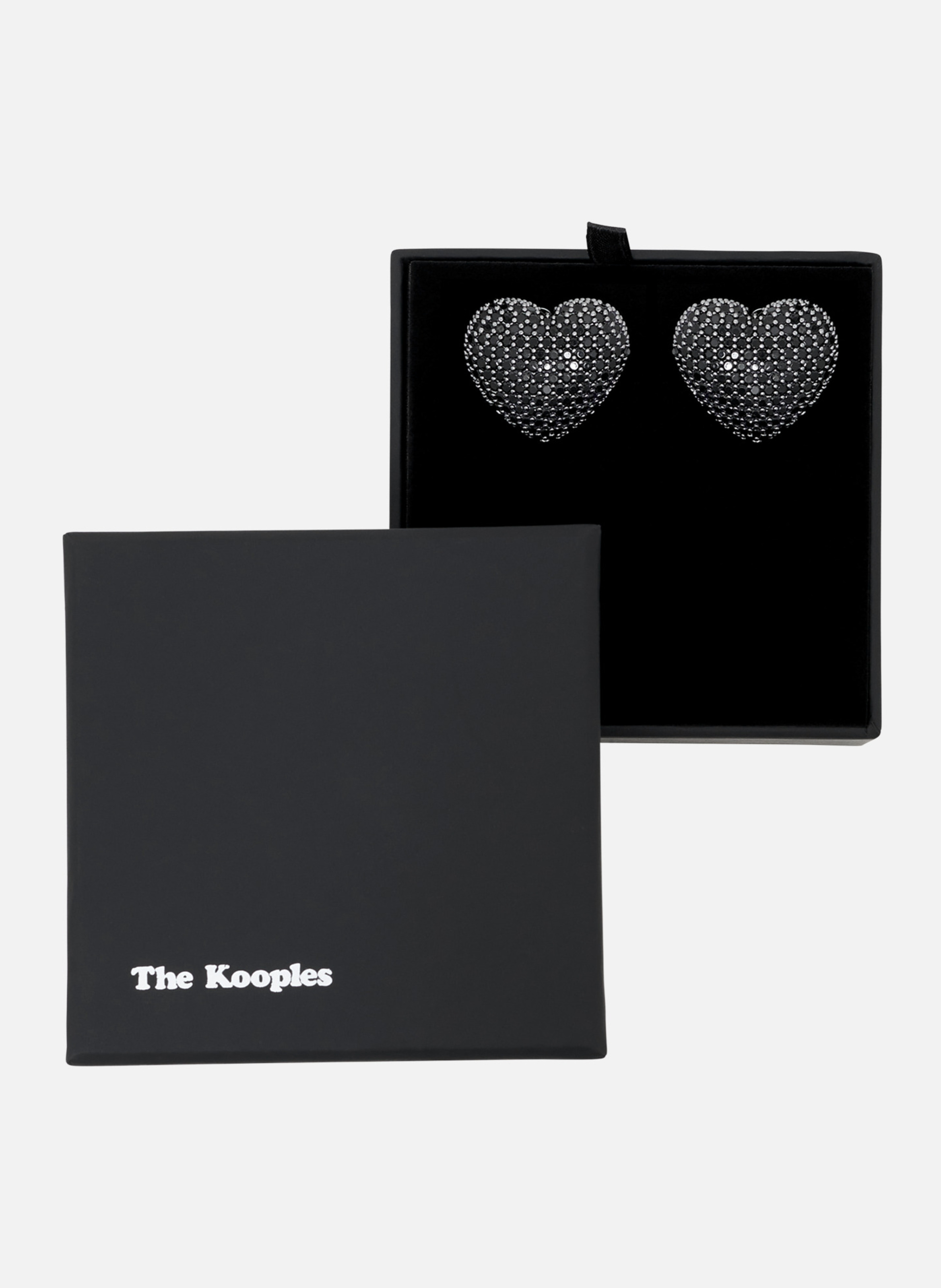 Clip-on earrings THE KOOPLES Black