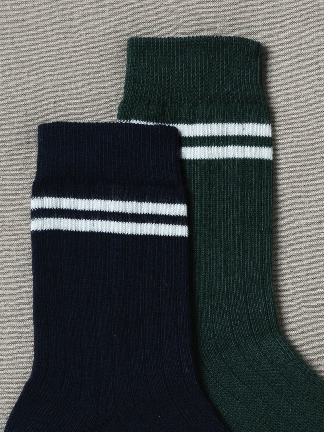 Set of 2 pairs of socks CYRILLUS Green